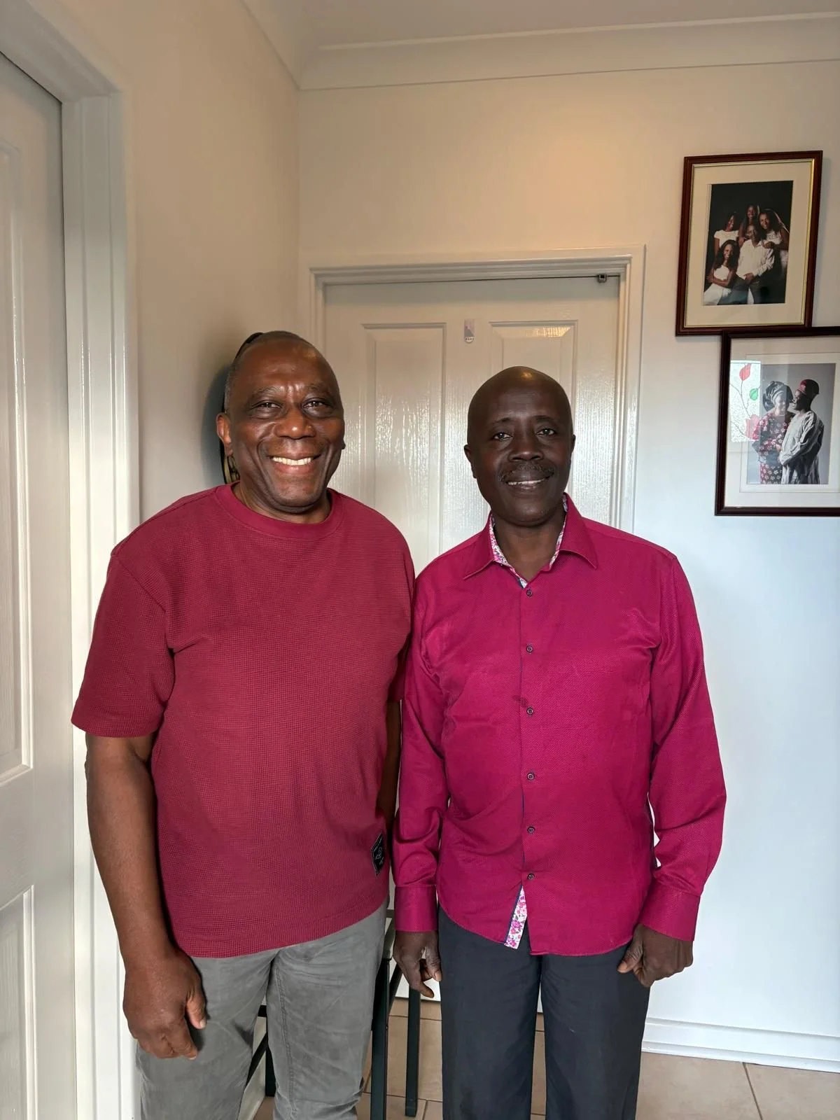 Bimbo Oyetunji -71 set , Carr house - Auditor General , New South Wales and Bayo Adesanya - 75 set , Swanston house .   Great honour for my Teur to visit us in Perth . He has been a Pillar and Pacesetter to GCIOBA AUS / NZ branch .   Perth Re-Union/ 