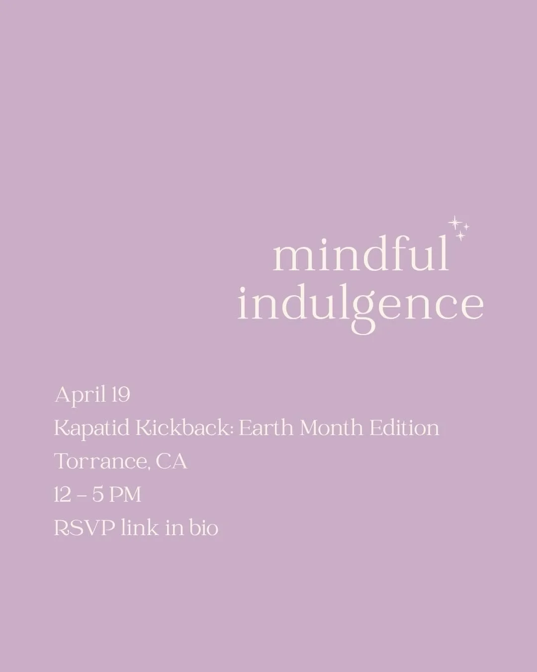 Hello hello! WE ARE BACK 😌🤘🏼

Yes, this account still exists. Yes, the business still exists. We welcome 2026 with a fully rested team and the intention to be in the present and grounded 🌻

We are having our very first event of the year at Kapati