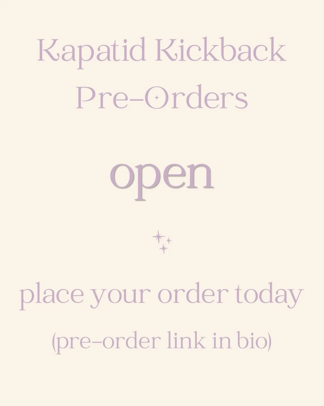 T-minus less than 2 weeks away from Kapatid Kickback: Earth Month Edition 🌎✨ 

Pre-orders are still open and will remain open until April 12. Get those orders in quick 🏃🏻&zwj;♀️&zwj;➡️🏃🏻&zwj;♀️&zwj;➡️🏃🏻&zwj;♀️&zwj;➡️

Click the link in our bio