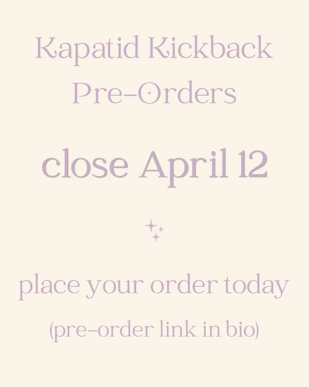 3 more days left for pre-orders (where did the time goooo???). We are super ecstatic to have our vegan ube marble cake loaves and affirmations boxed up for pre-sale before our first vending event of the year: Kapatid Kickback: Earth Month Edition, ho