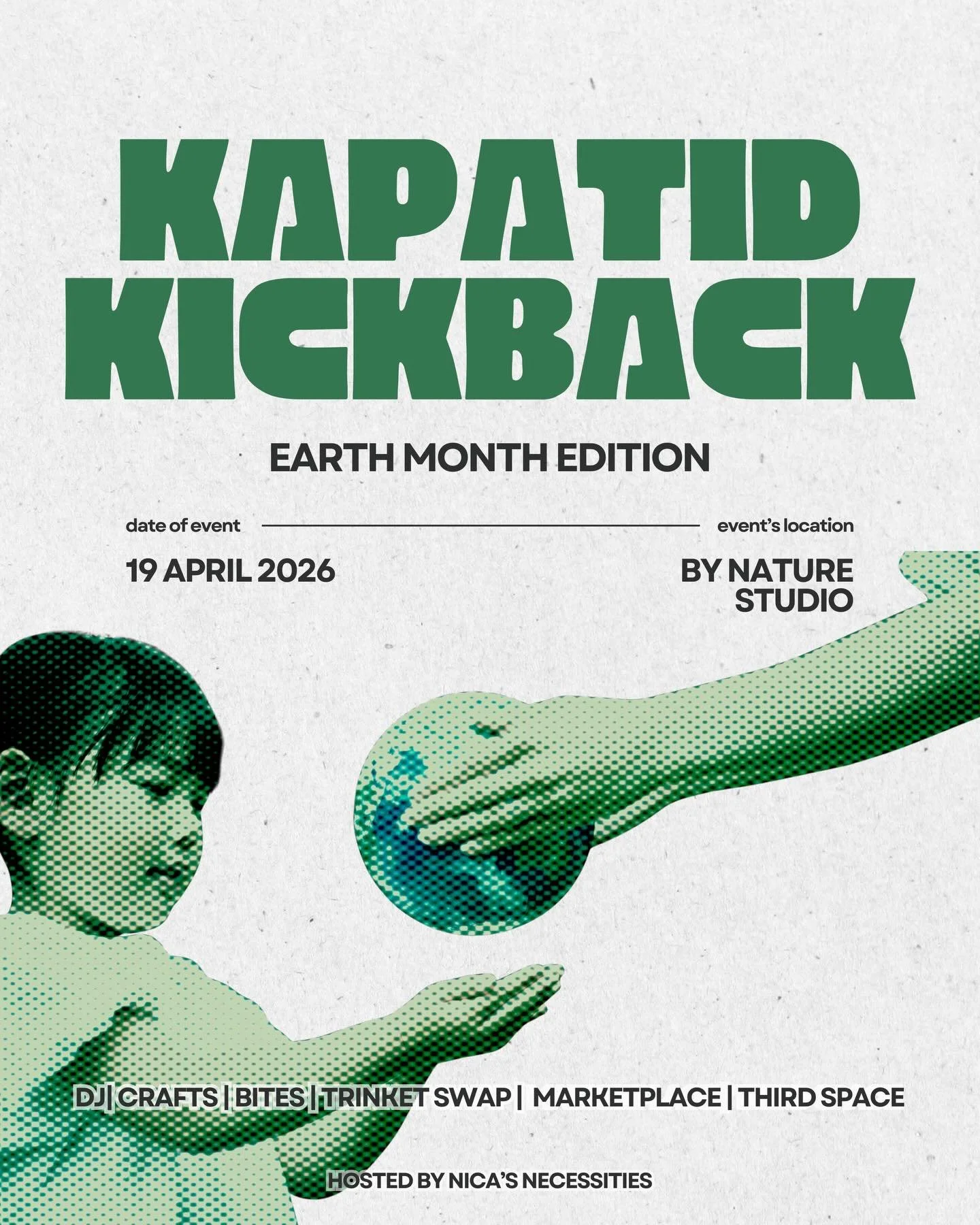 We are beyond excited for this Sunday, April 19 for Kapatid Kickback: Earth Month Edition, hosted by @nicasnecessities 

The official menu is here! Swipe to see what we&rsquo;ll be bringing 🌎✨

Don&rsquo;t forget to RSVP! Link in bio~

#kapatidkickb