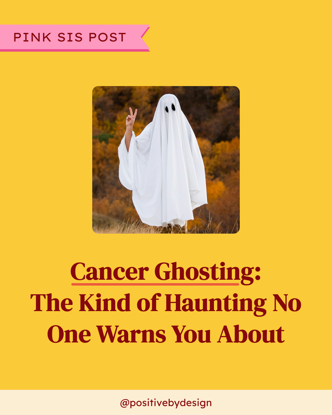 Cancer Ghosting: The Kind of Haunting No One Warns You About