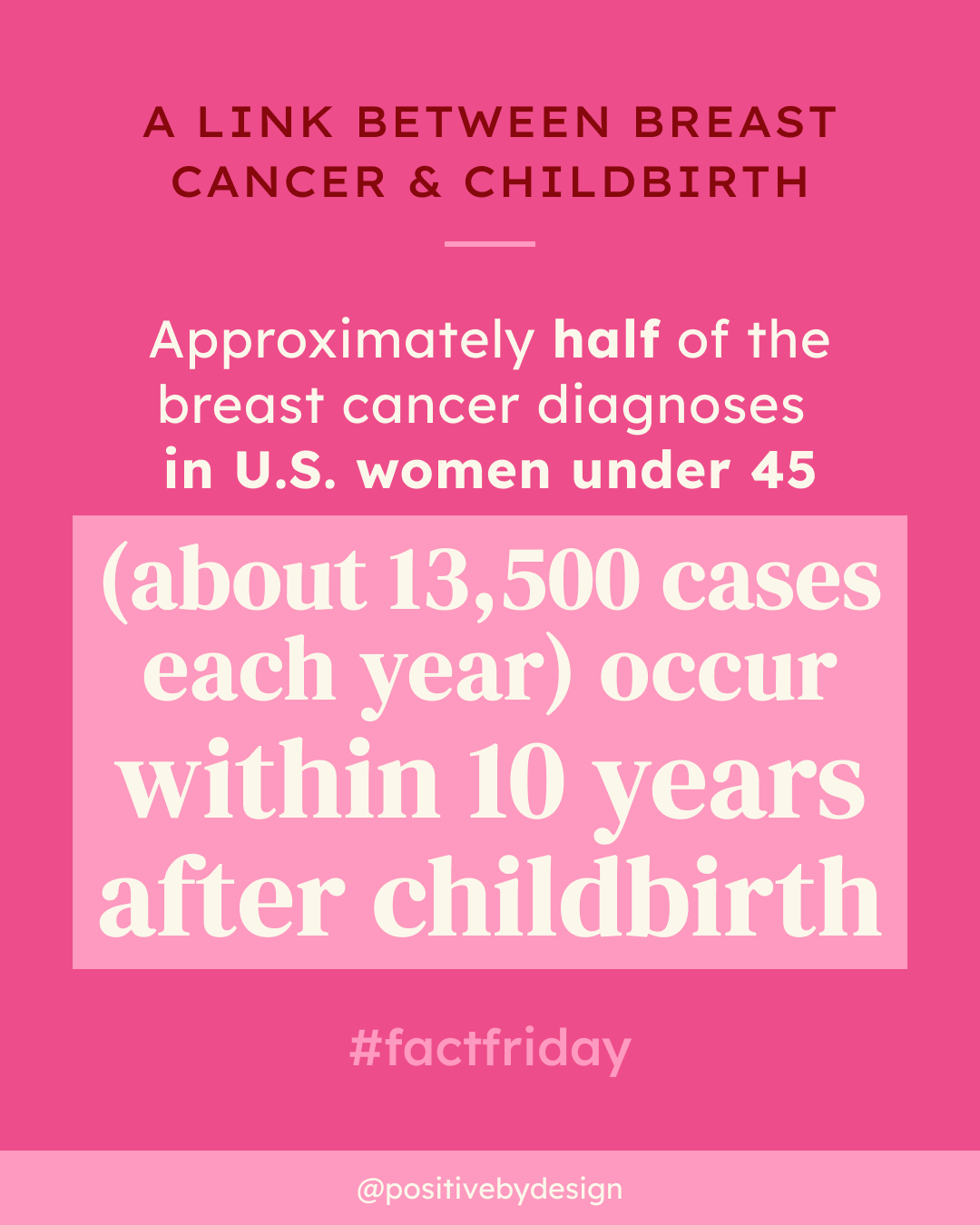 A Link Between Breast Cancer and Childbirth