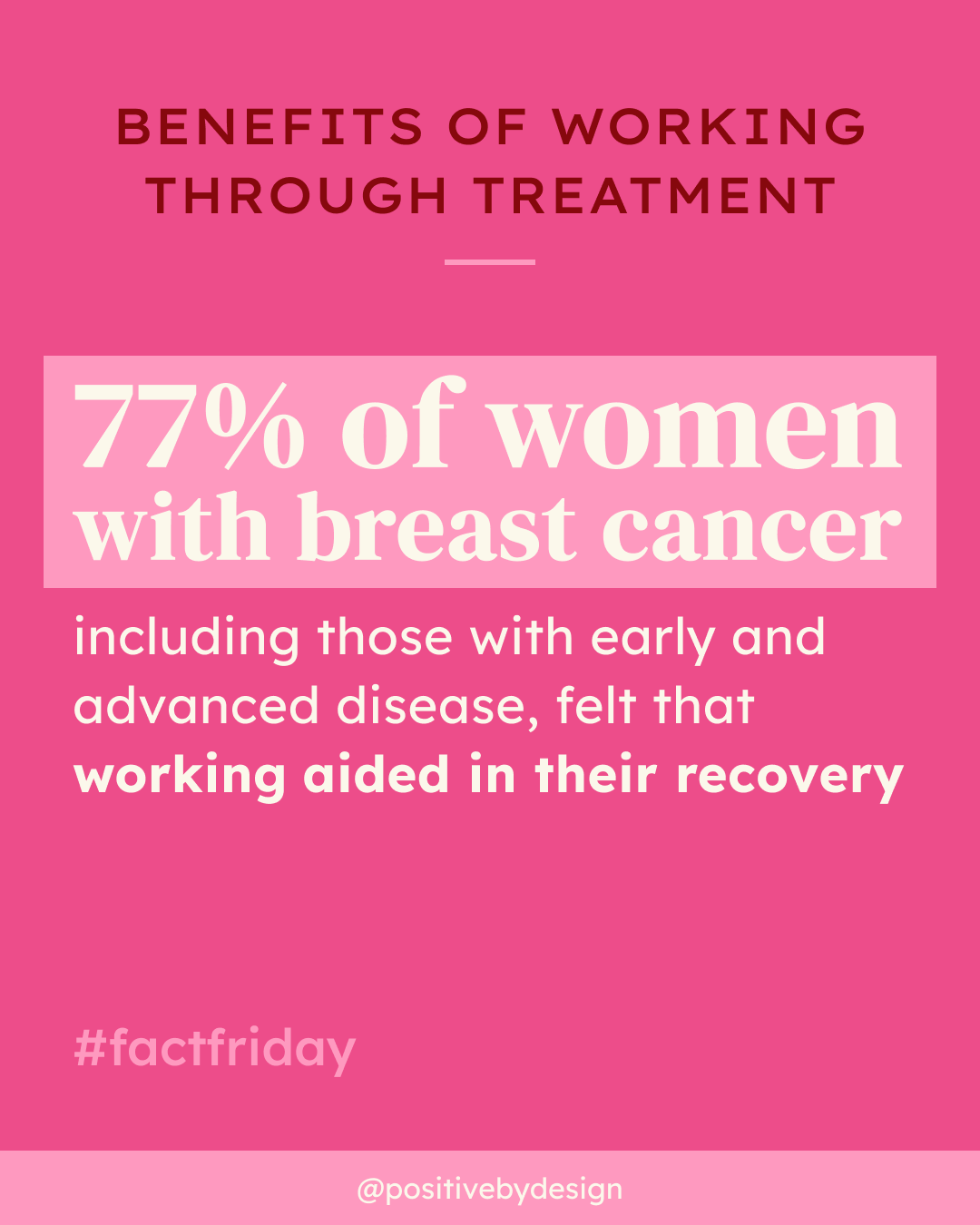 Benefits of Working Through Cancer Treatment