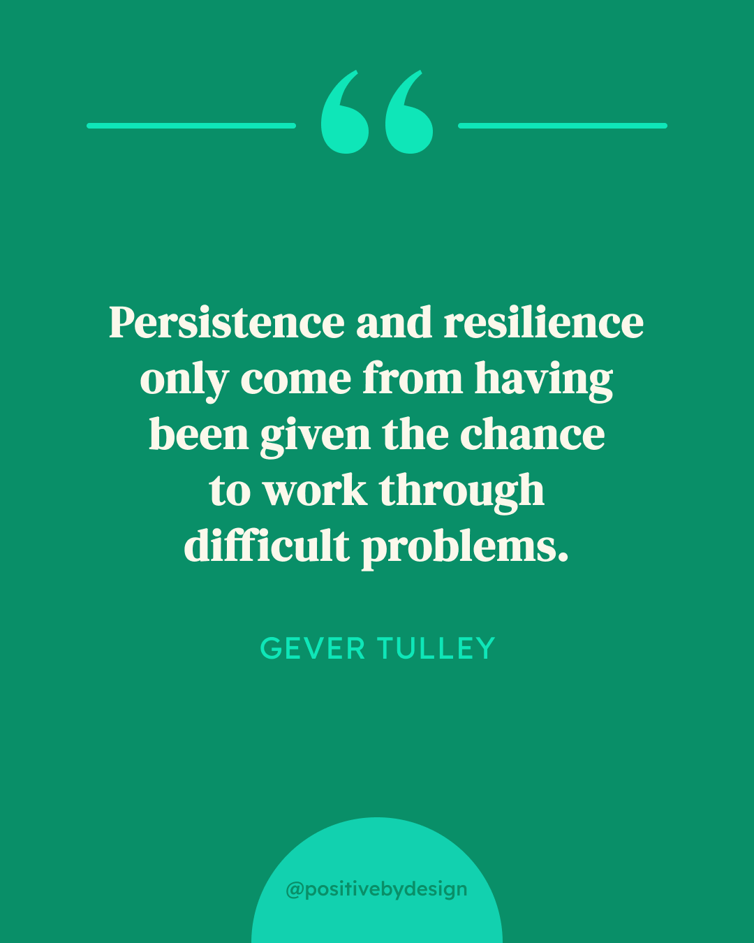 How to Develop Persistence and Resilience