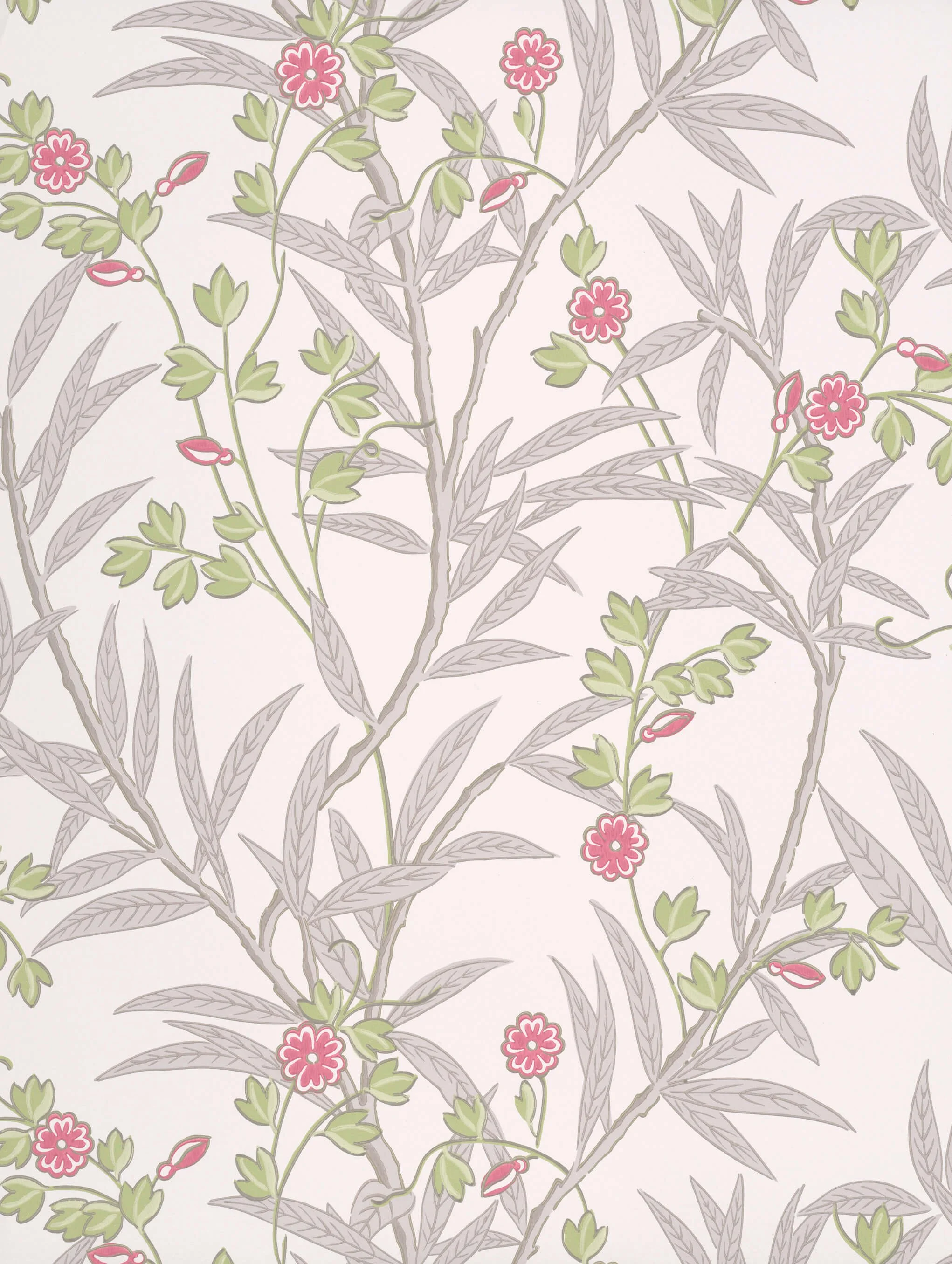 Bamboo Floral - Leather