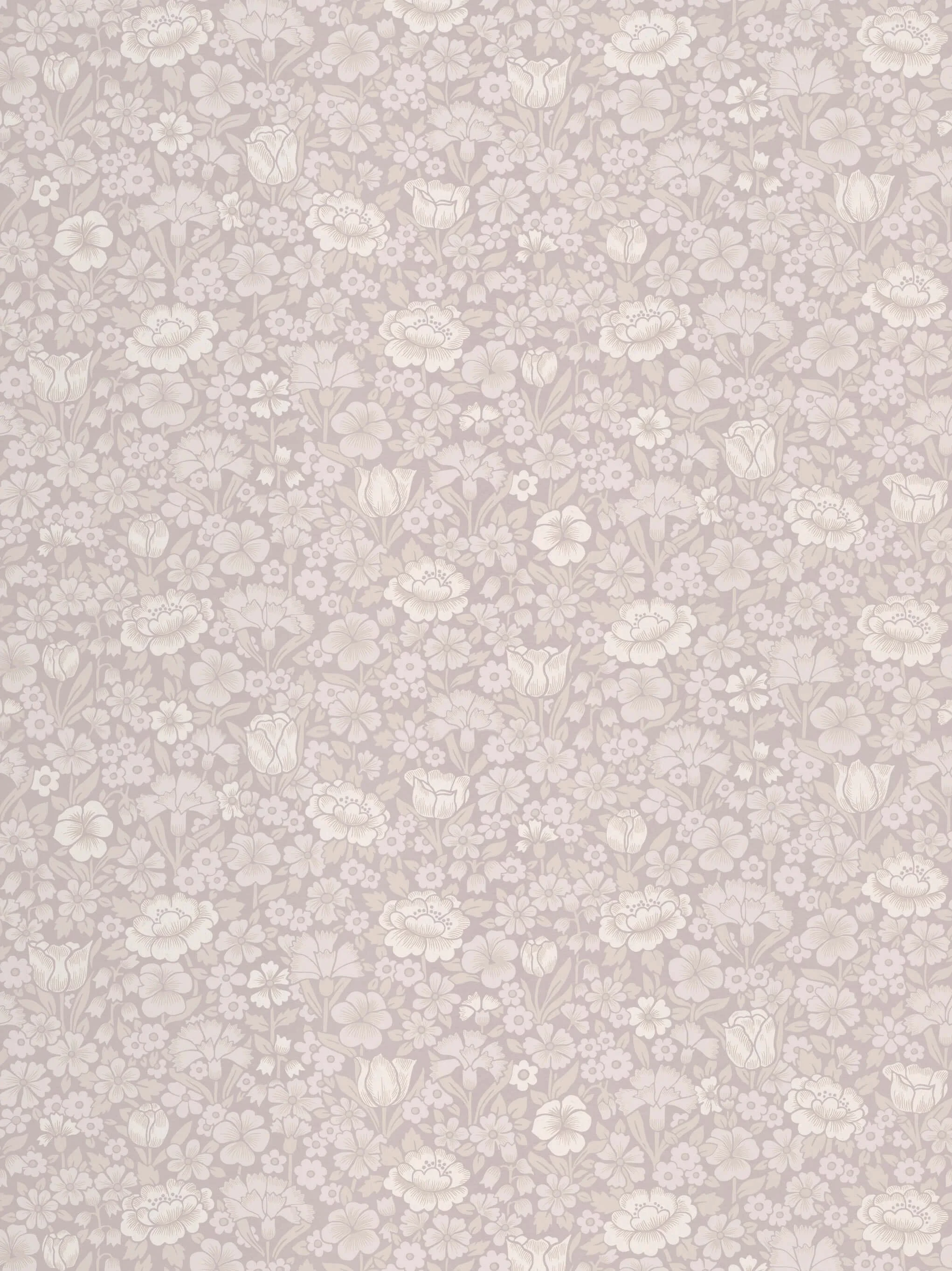 Spring Flowers - French Grey