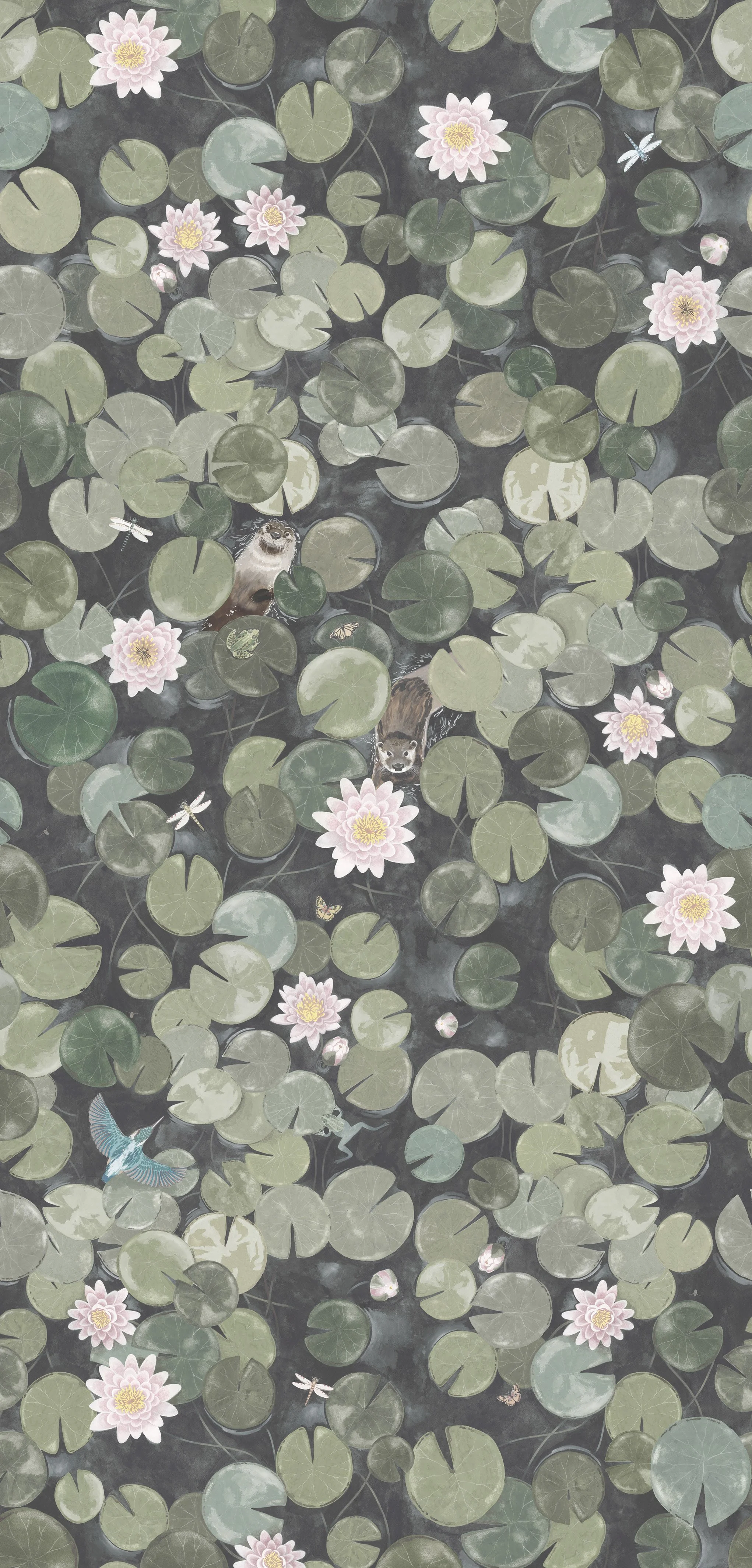 Lily Pads - Normandy Grey