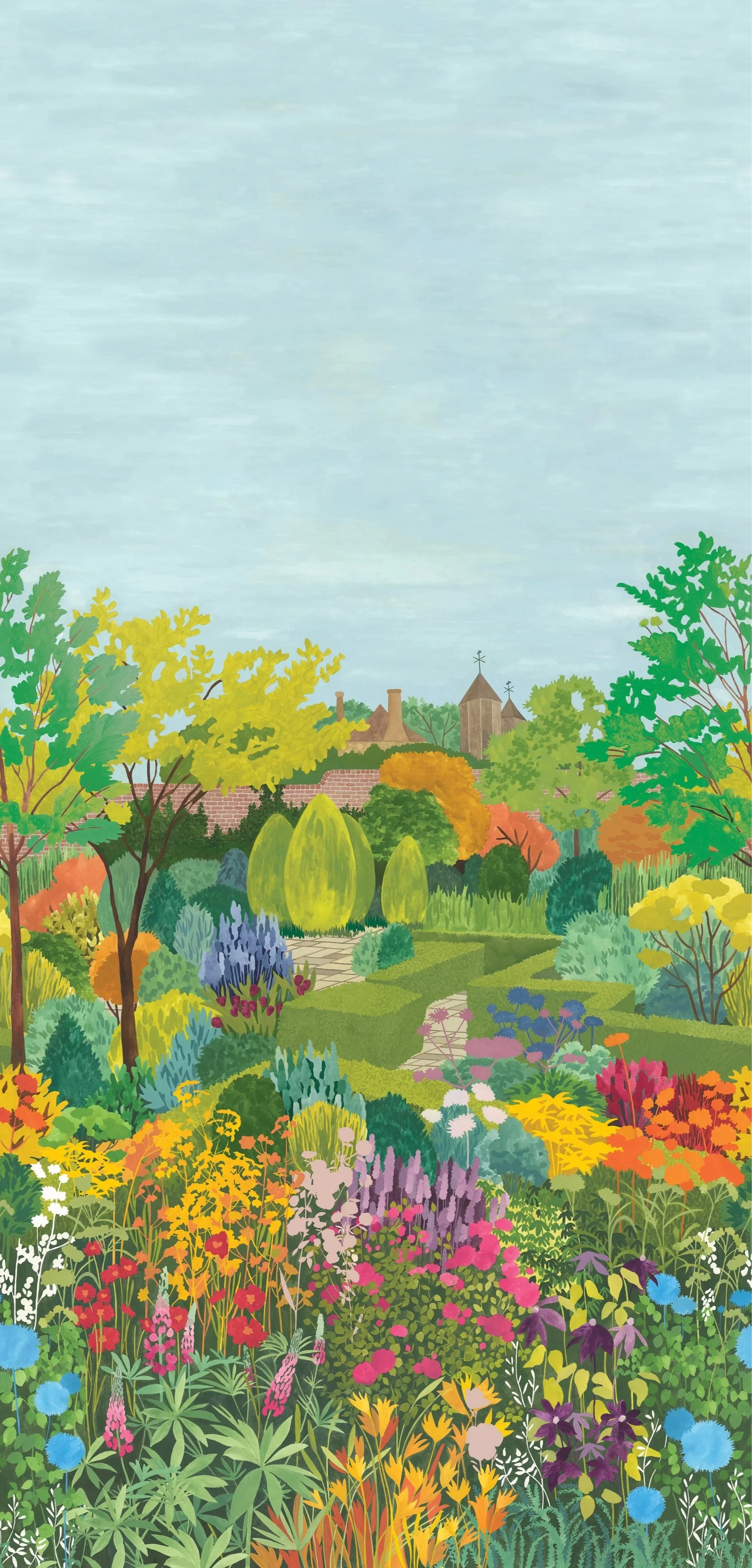 Castle Garden - Pale Lime