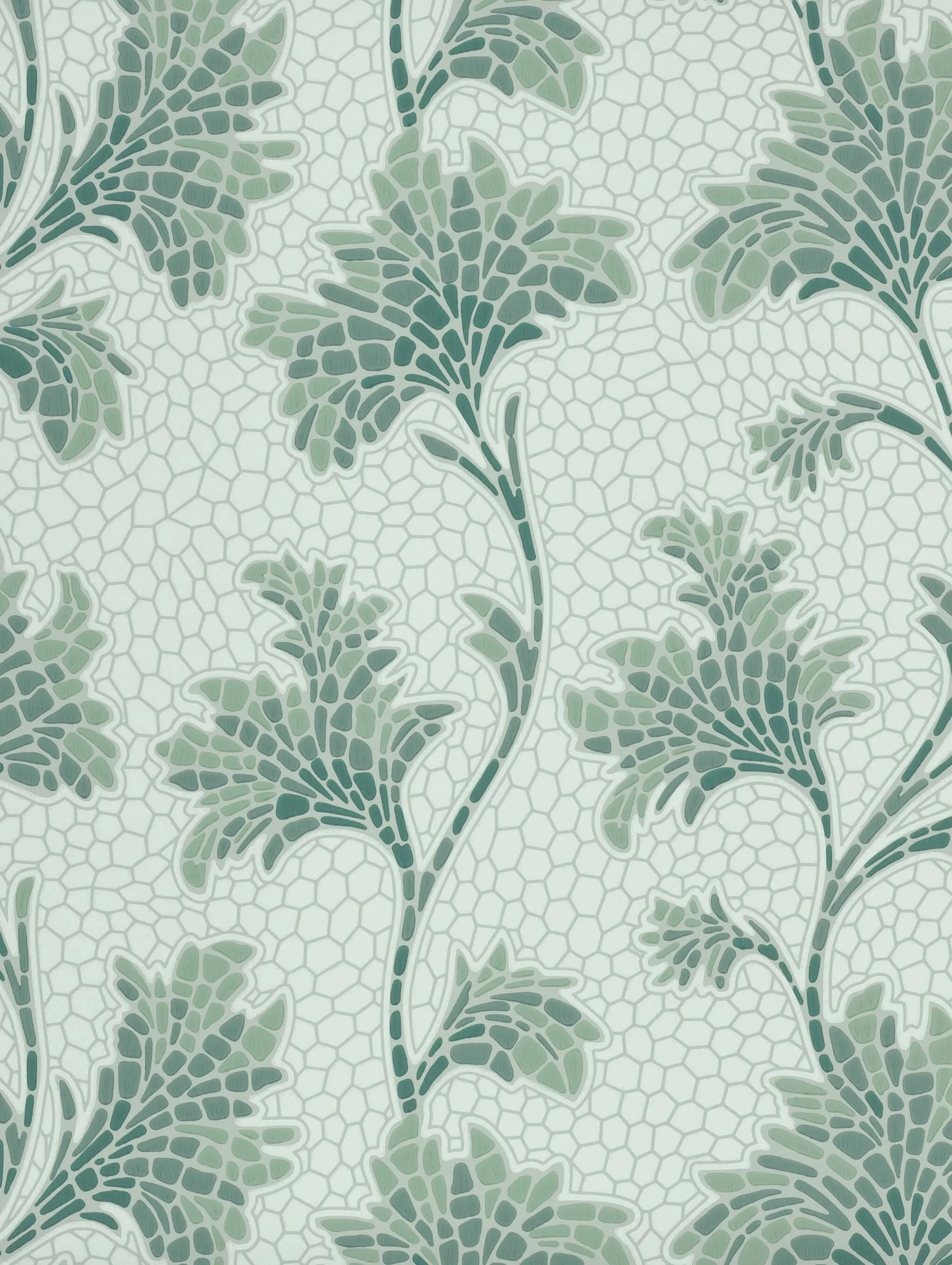Mosaic Trail - Aquamarine