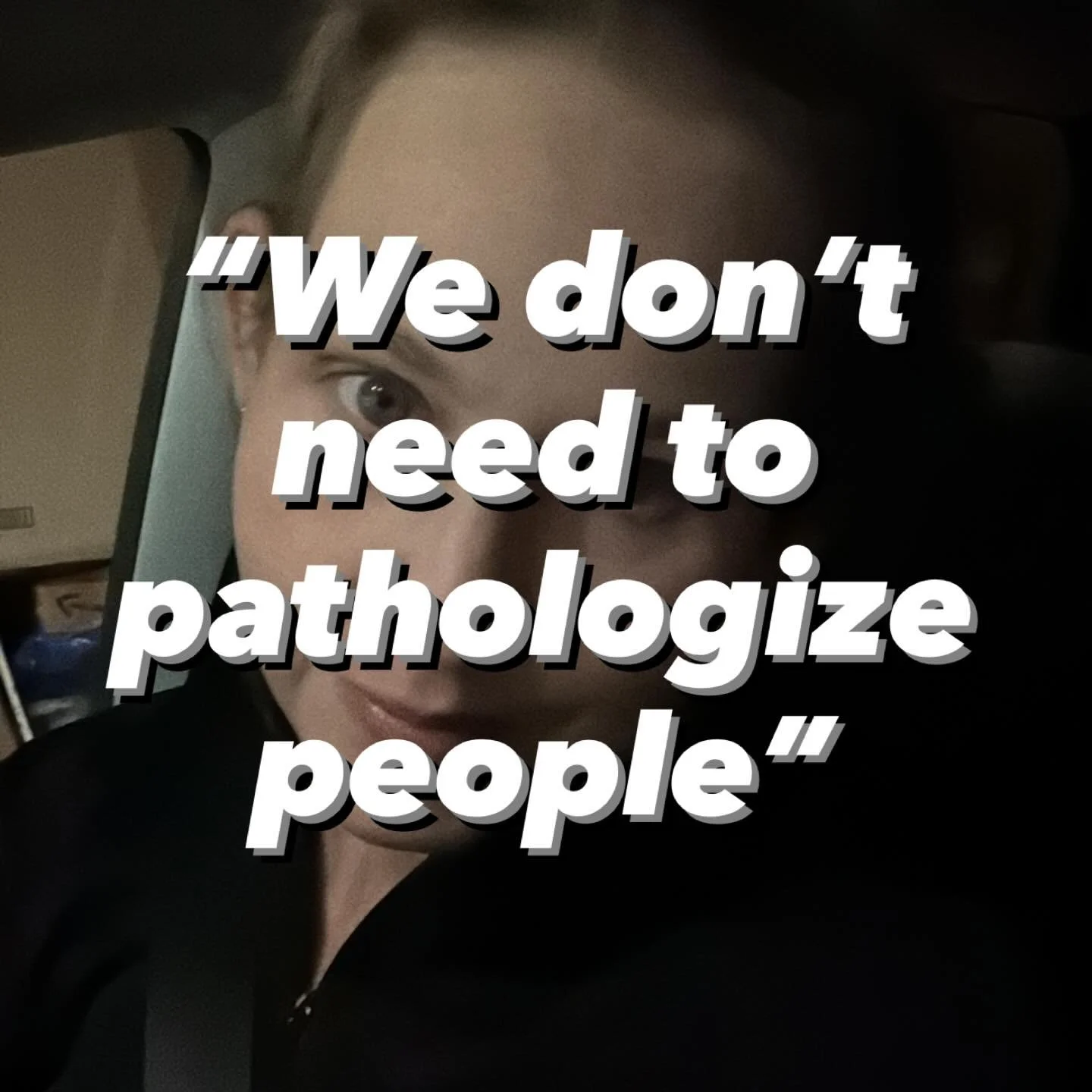 People love to talk about autism like it&rsquo;s some medical tragedy, and I&rsquo;m over here like: autism isn&rsquo;t pathological. It&rsquo;s an operating system &mdash; AutismOS &mdash; not a disease.

The only reason anyone ever thinks it is pat
