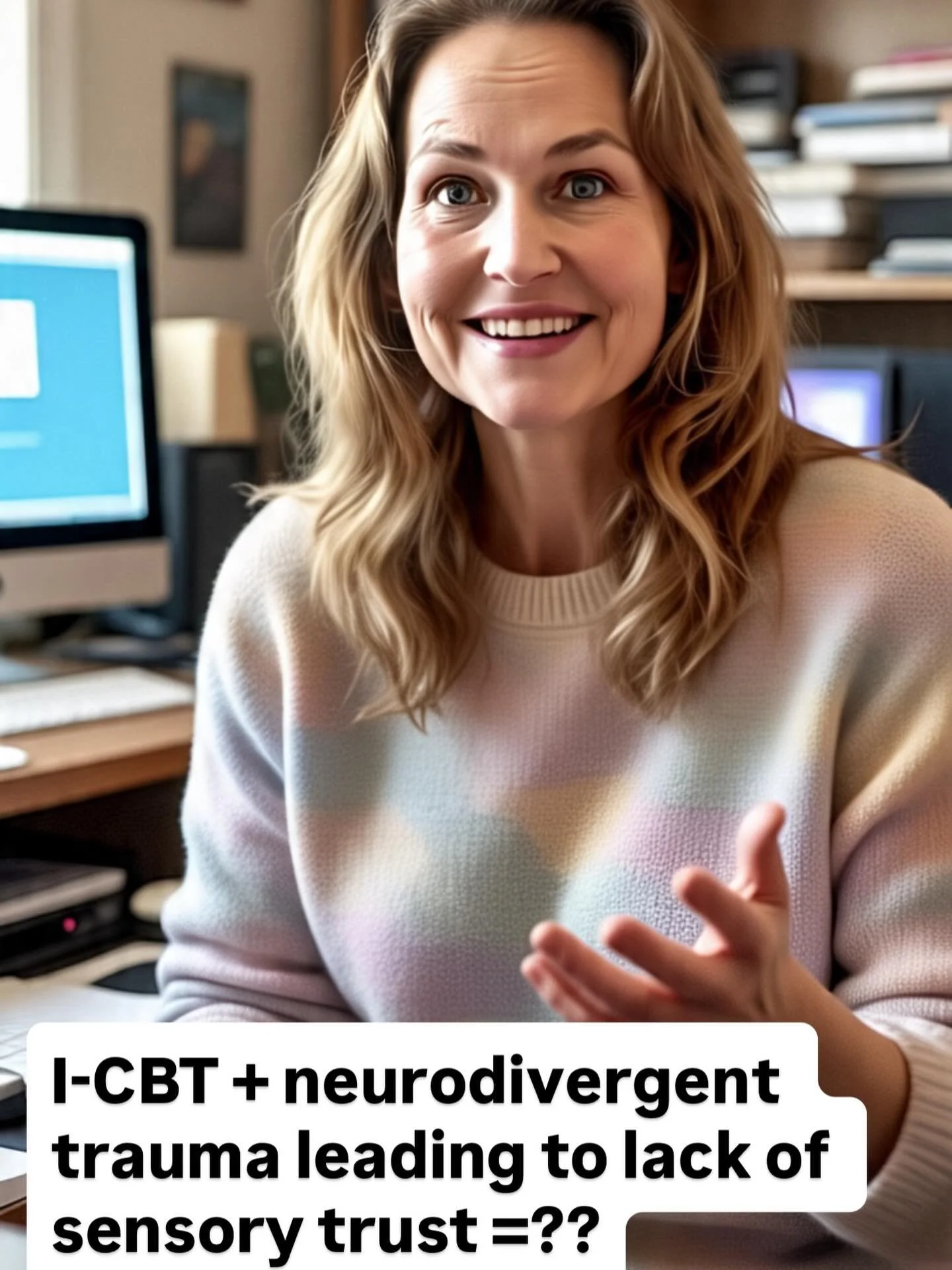Can I-CBT help neurodivergent people relearn to trust their senses?

I keep sitting with this question.

Because on paper, Inference-Based Cognitive Behavioral Therapy (I-CBT) is about helping people come back to reality&mdash;back to what is directl