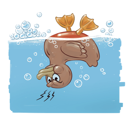 Upside down ducky - 404