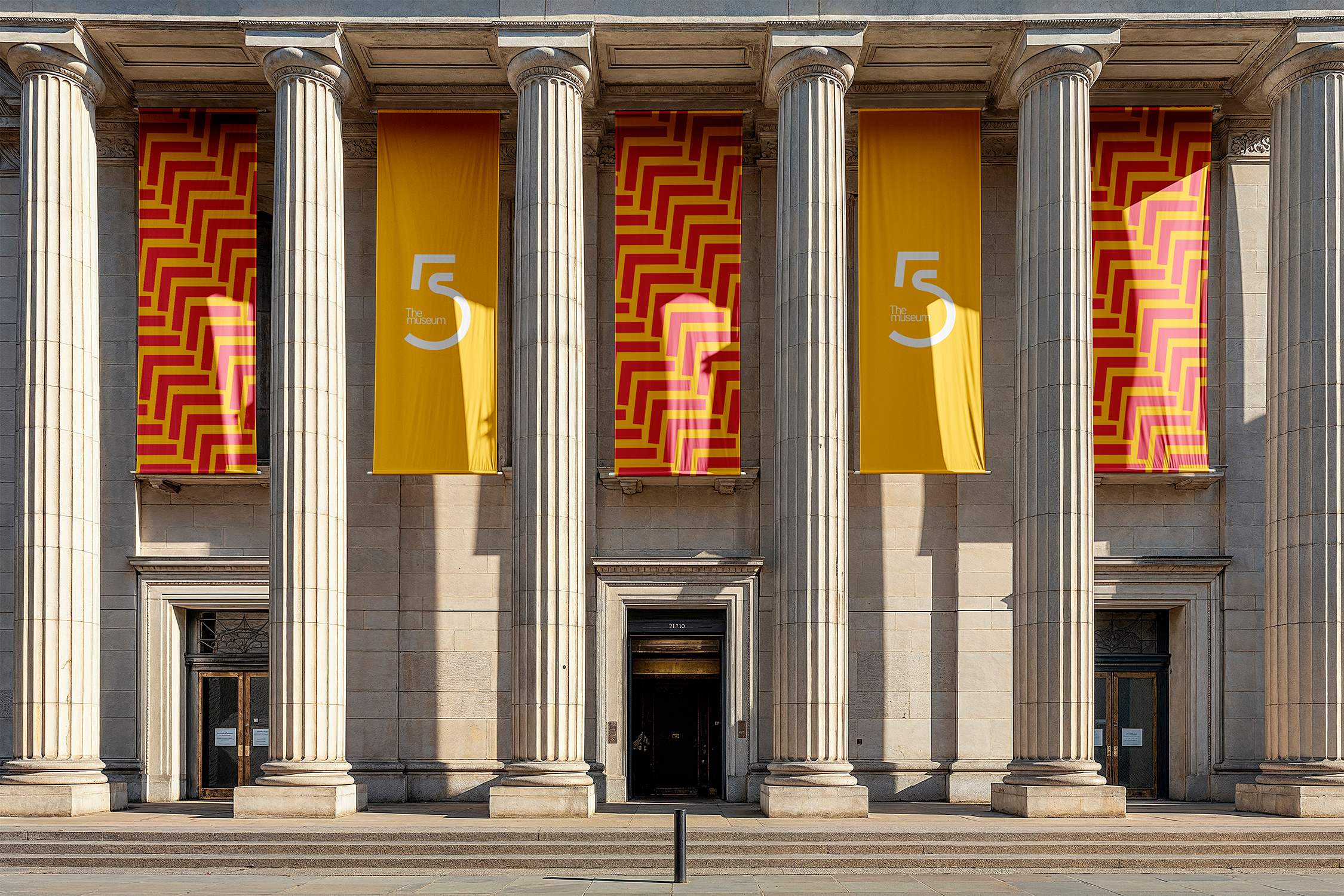 5S, interactive museum brand identity, Art Museum Banner.png