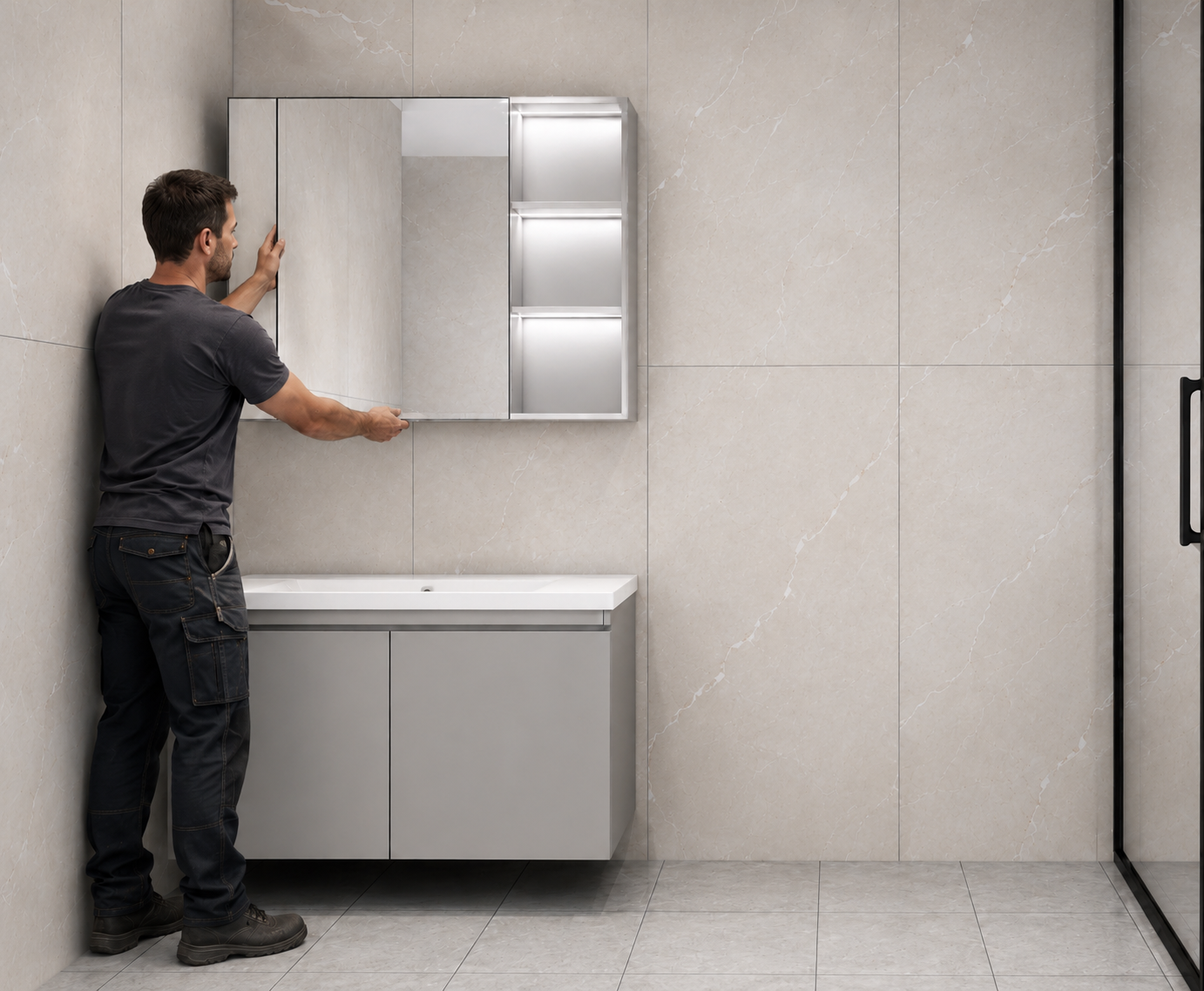 Step 11: Interior fitout