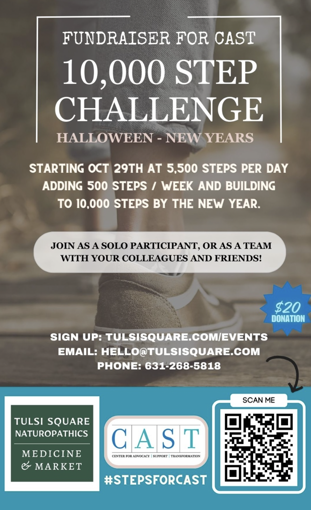 10,000 10K Steph Challenge, Southold NY, Tulsi Square