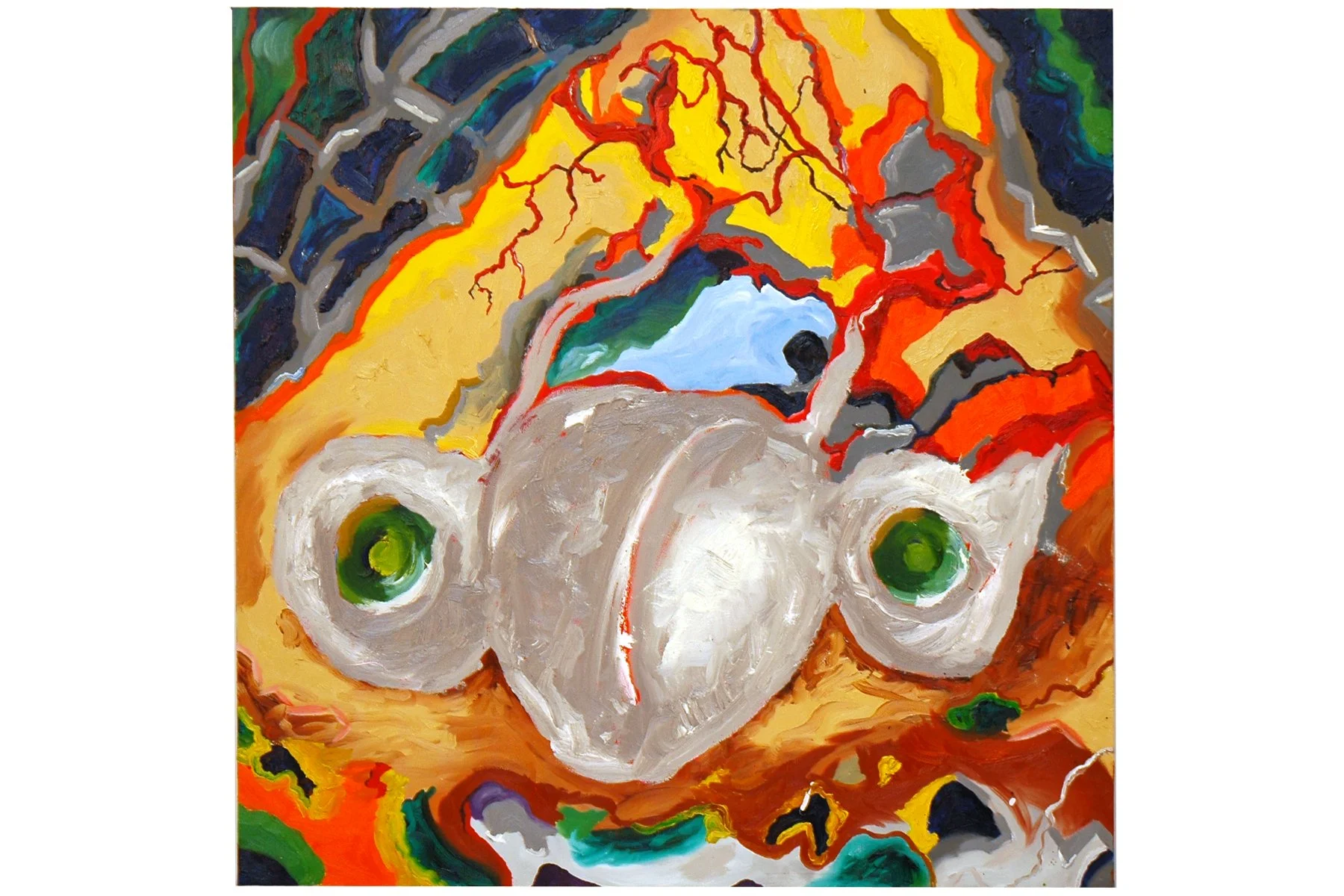 30 inches x 30 inches
oil on canvas