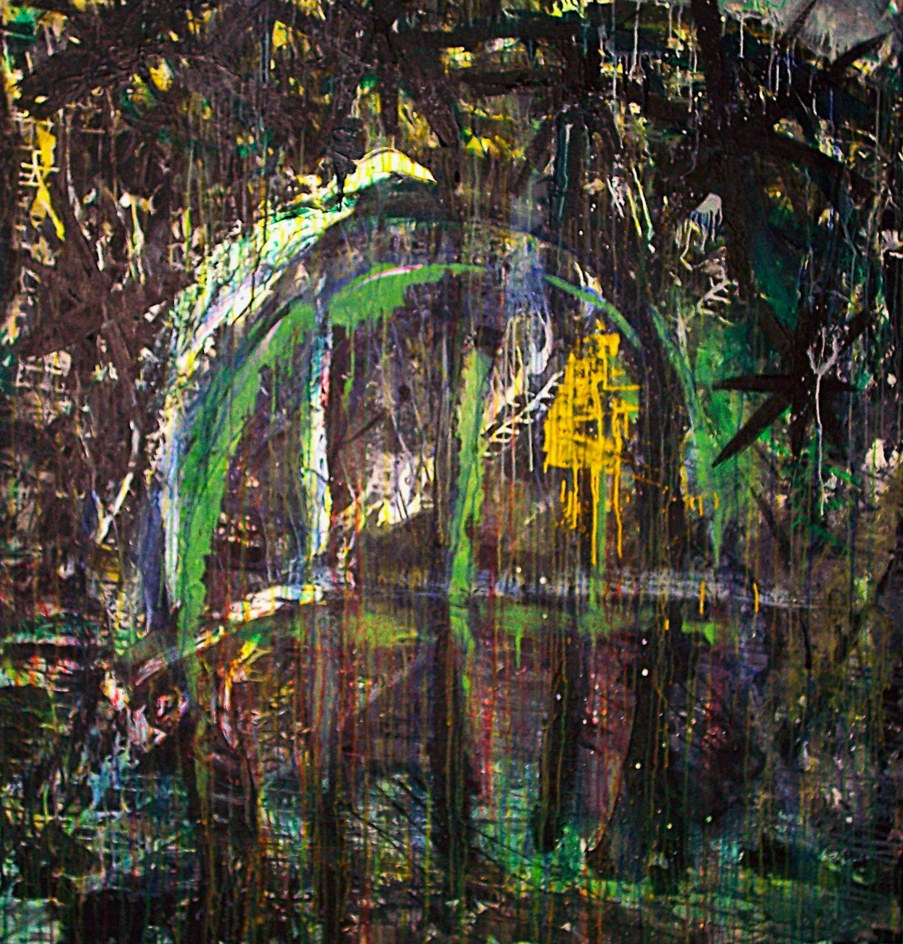 46 inches x 48 inches
mixed media on canvas