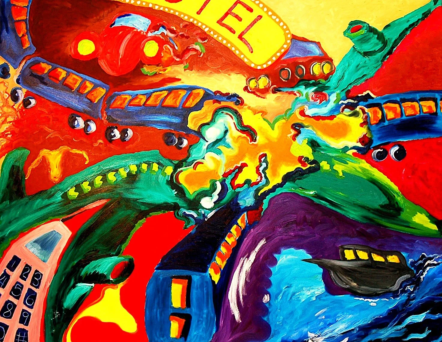 36 inches x 48 inches
oil on canvas