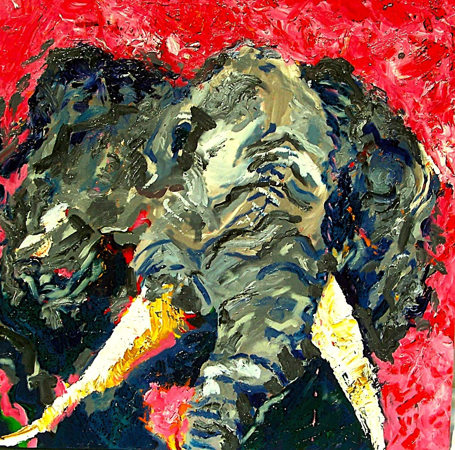 36 inches X 36 inches
Oil on Canvas