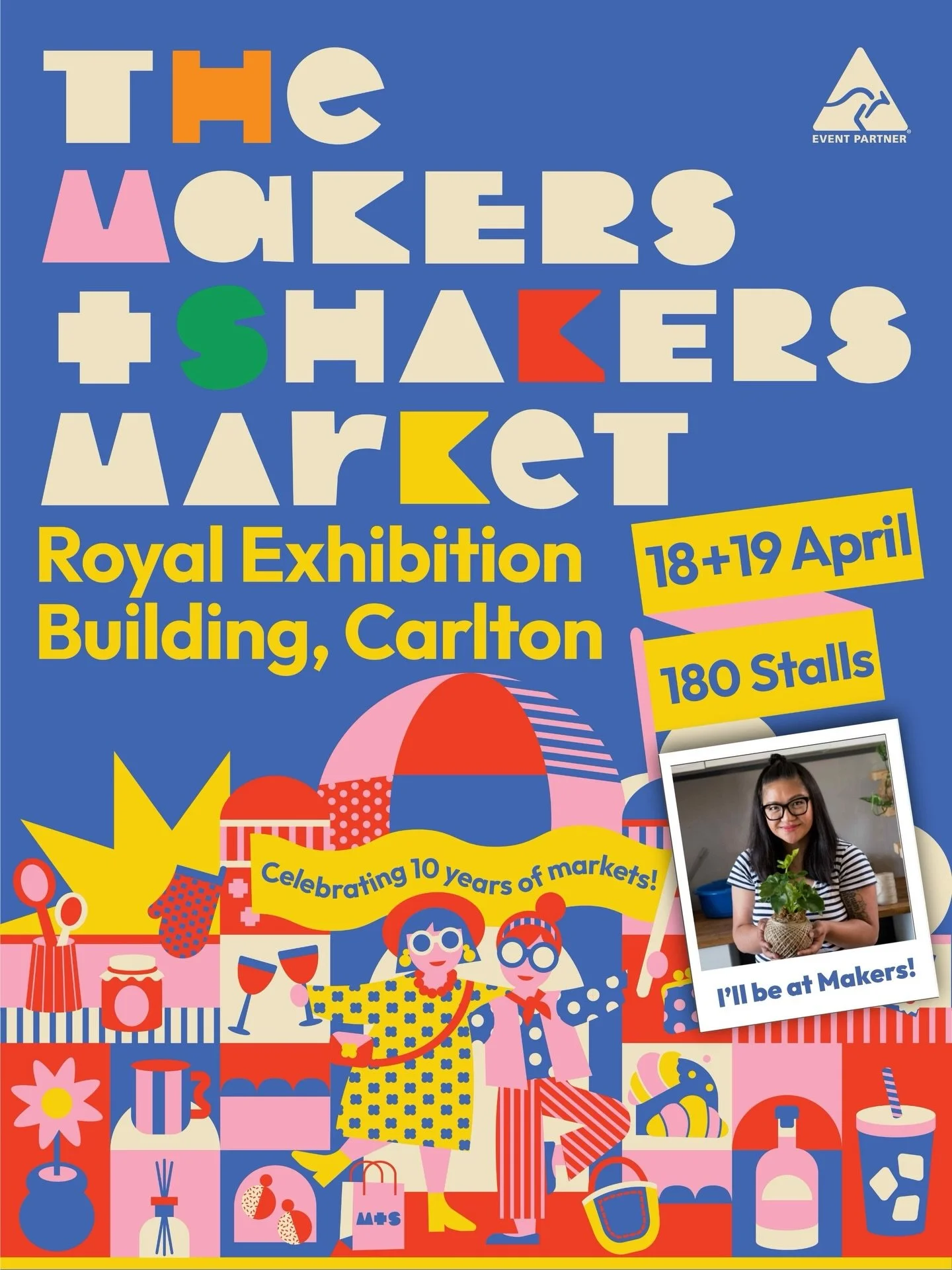Only a couple of weeks to go until the @themakersandshakers market on 18 and 19 April. 

This amazing event will be held at the stunning @royalexhibitionbuilding. 

Super stoked to be a part of the 10th year anniversary market. Can&rsquo;t wait to se