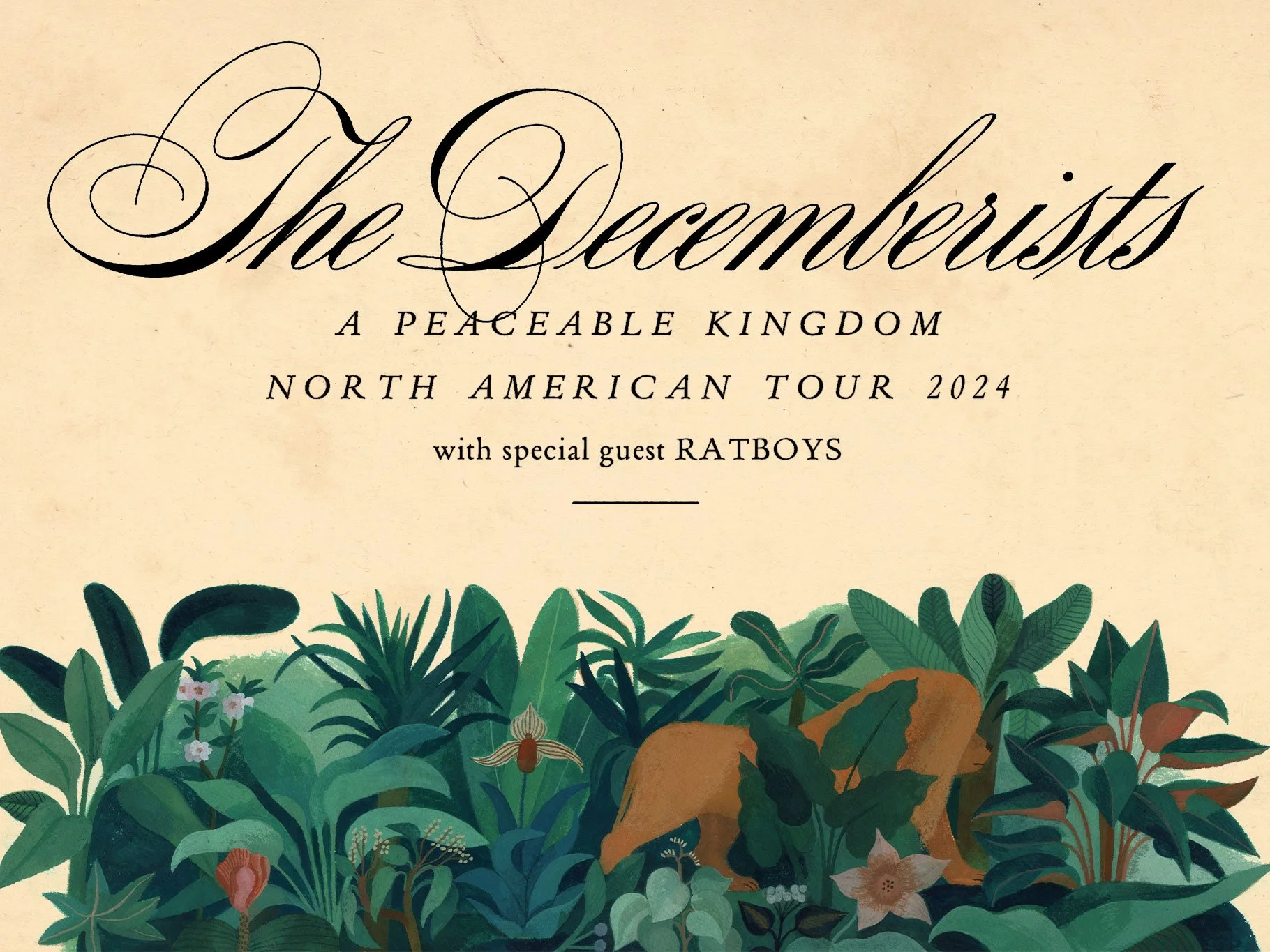 The Decemberists 'A Peaceable Kingdom' Tour