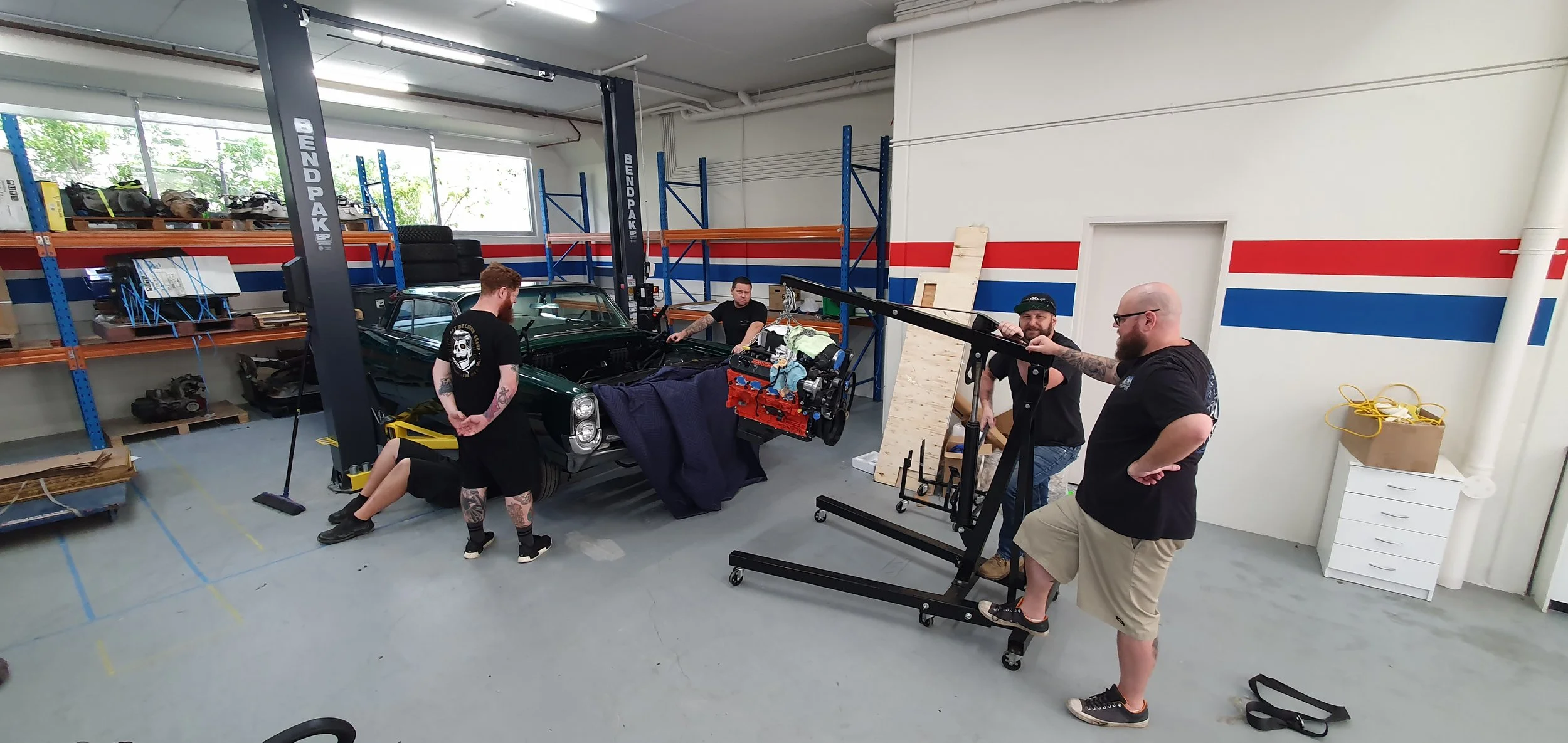 Throw an engine swap party