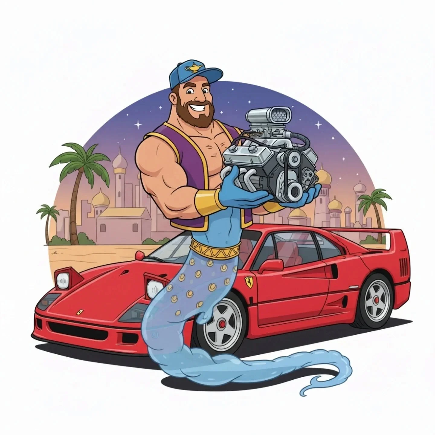 Is there a car too precious to engine swap? 

#ferrari #f40 #supercar #swapgenie #engineswap #exotic