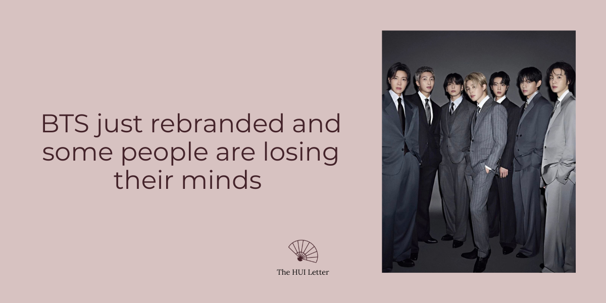 BTS just rebranded and some people are losing their minds.