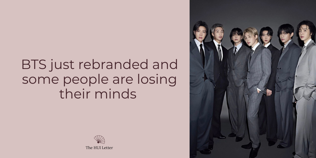 BTS just rebranded and some people are losing their minds.