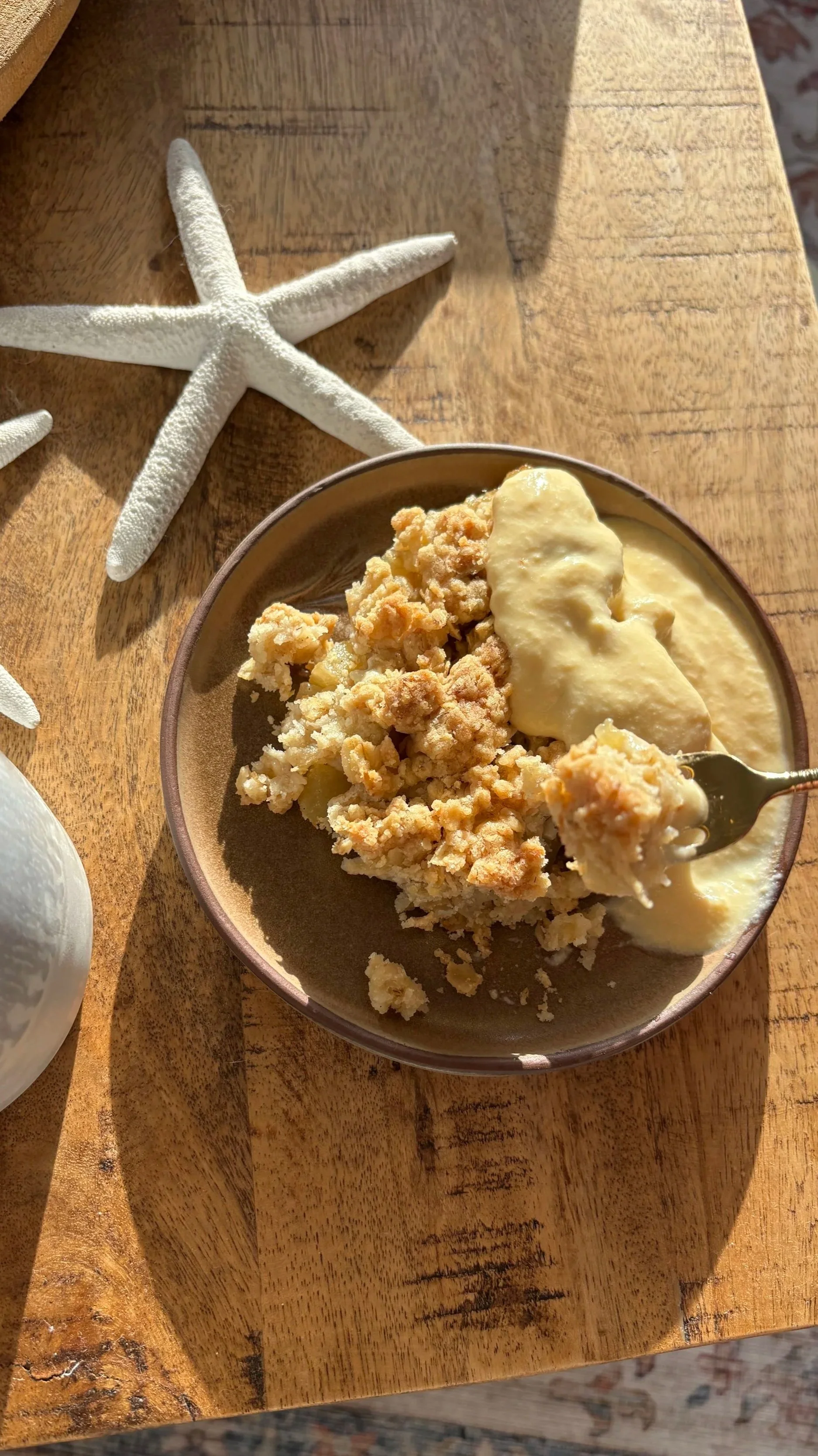 Apple &amp; Pear Crumble