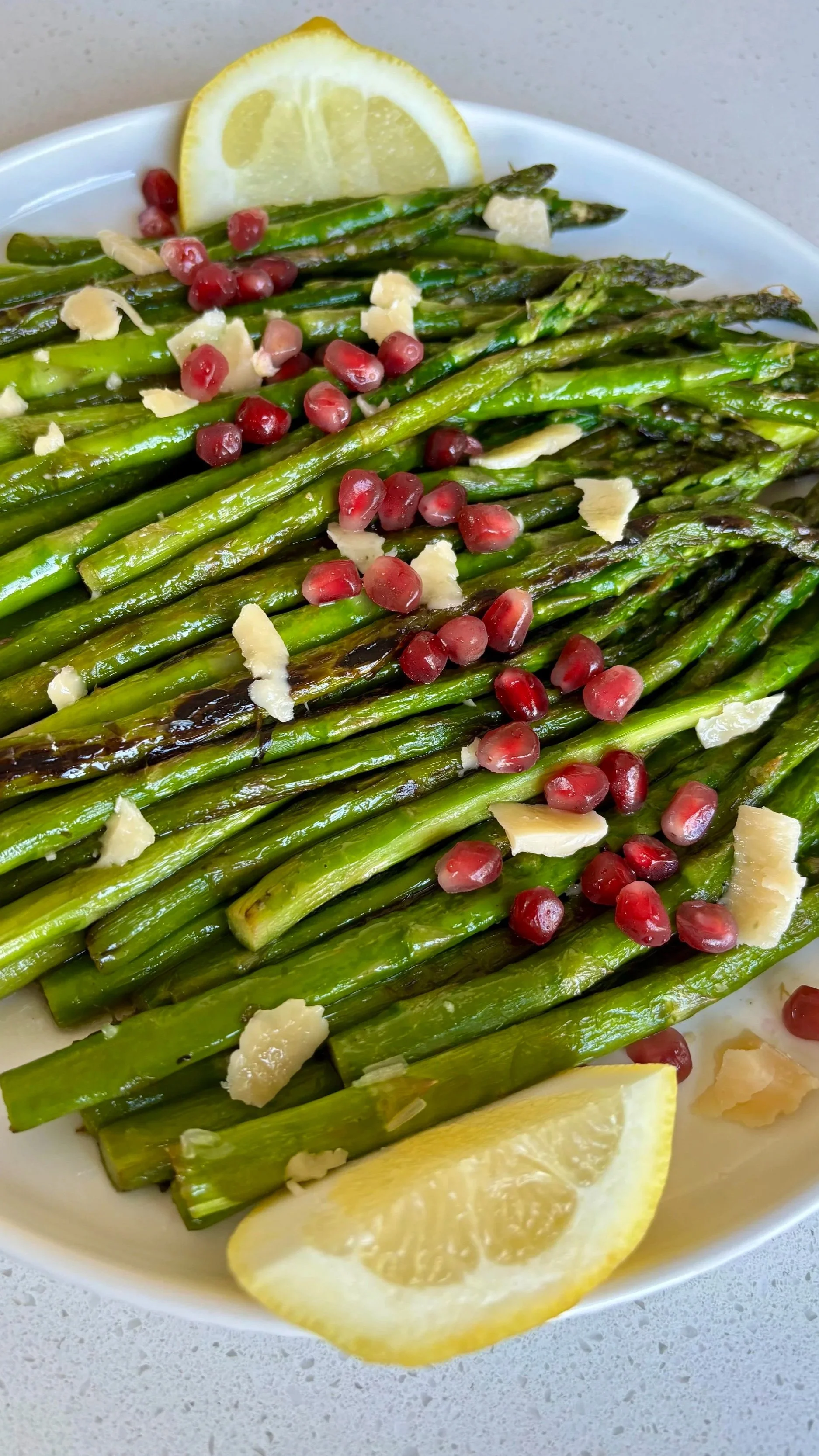 Lemon Charred Asparagus
