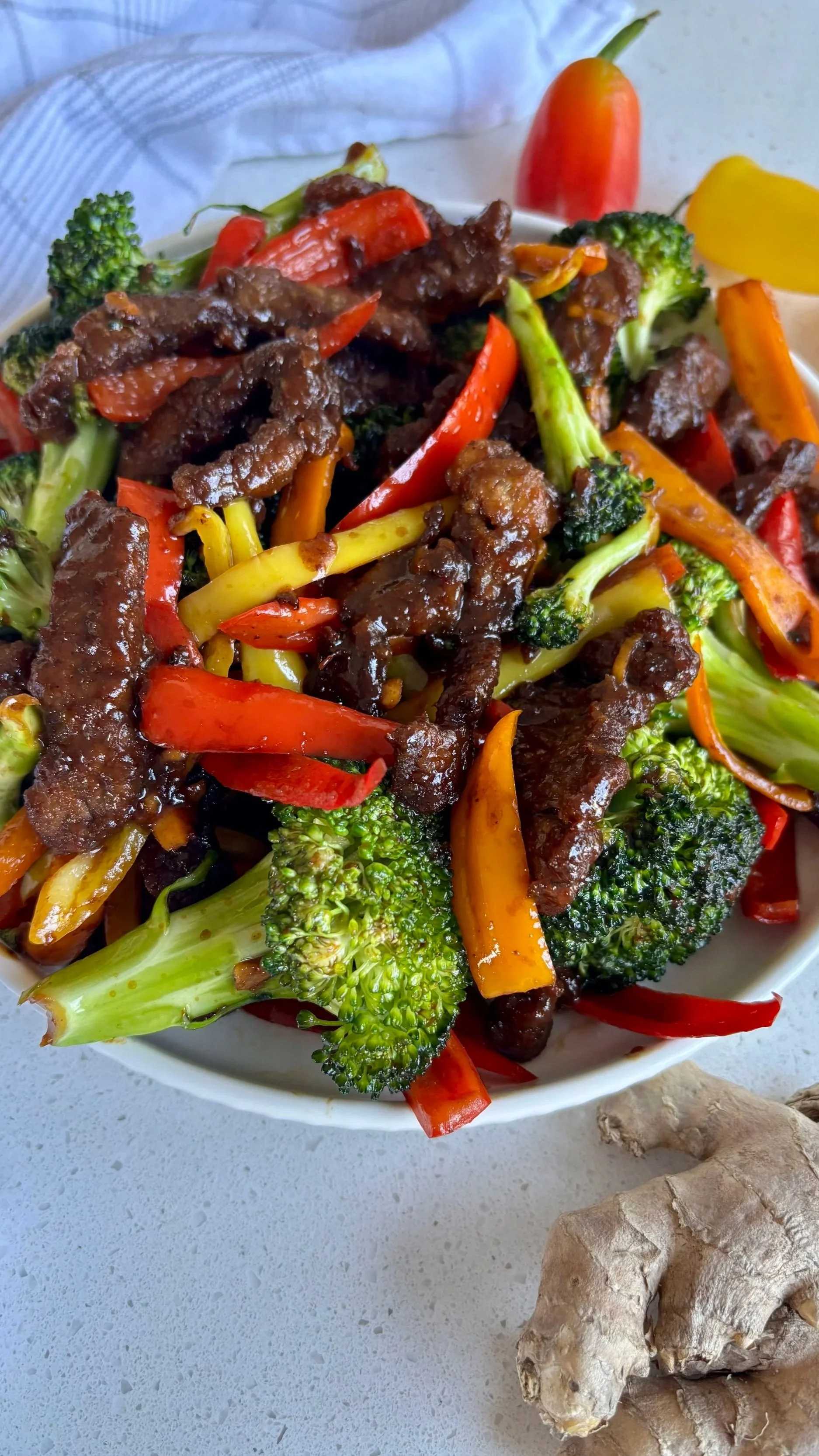 Better Than Takeout Hoisin Ginger Crispy  Beef