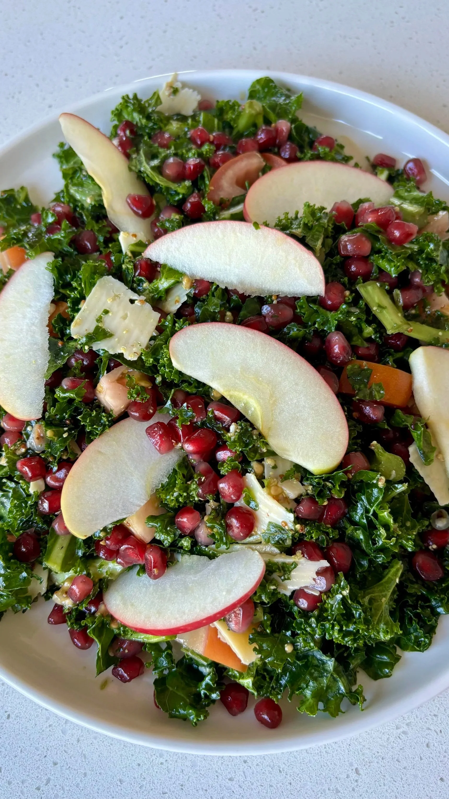 Fresh Apple Kale Salad