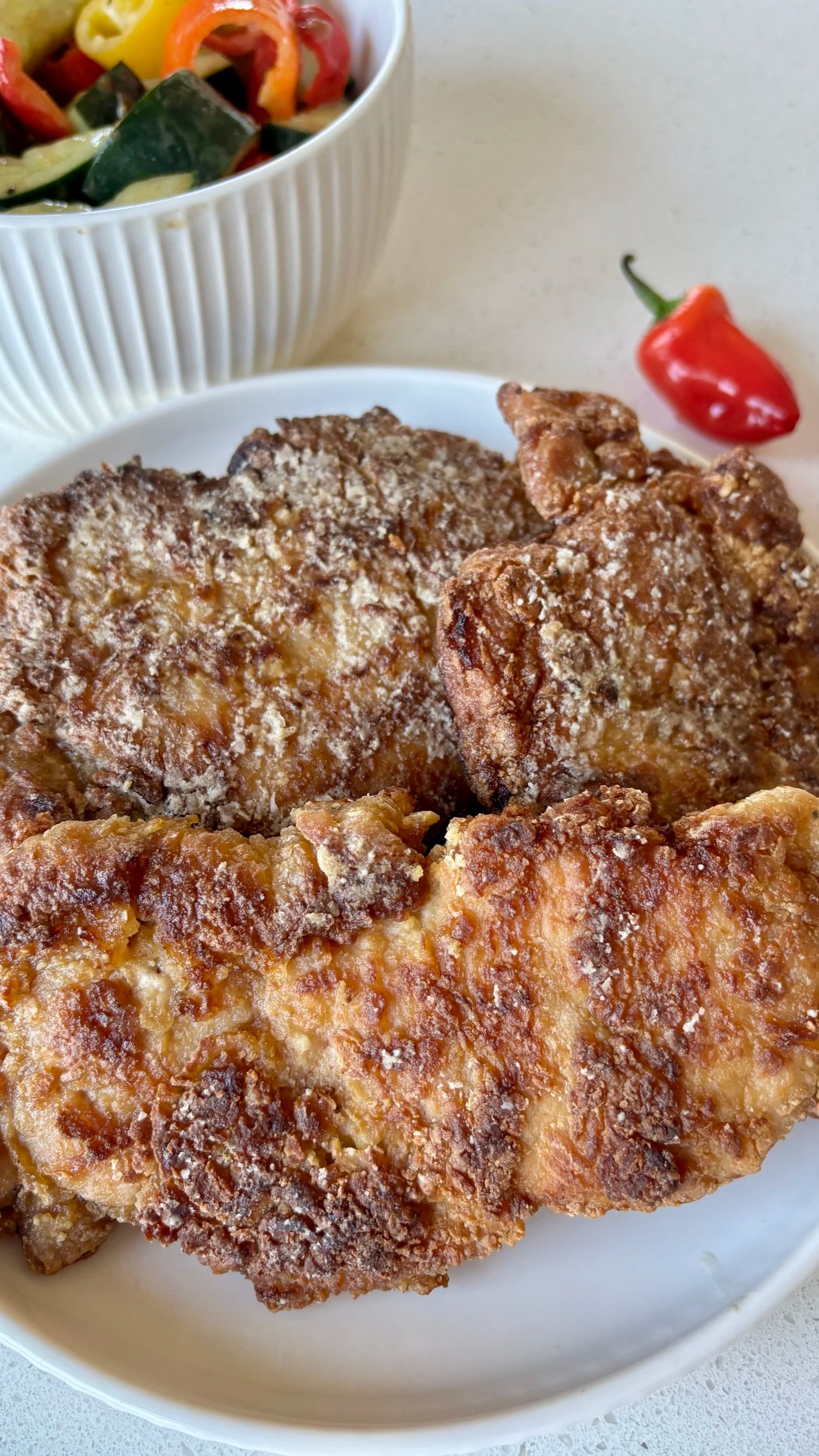 Asian Style Fried Pork Chop