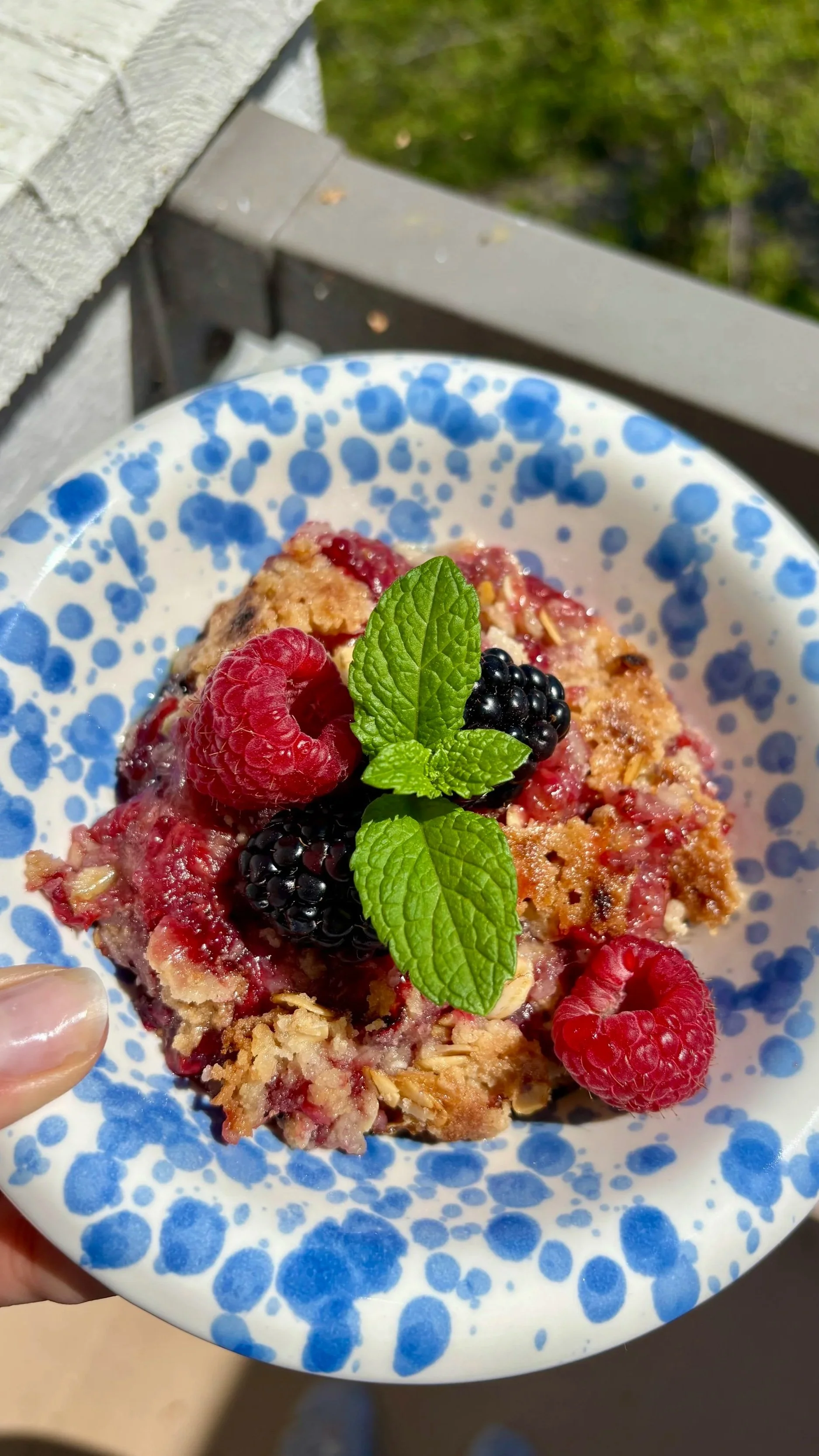Mixed Berry Crisp