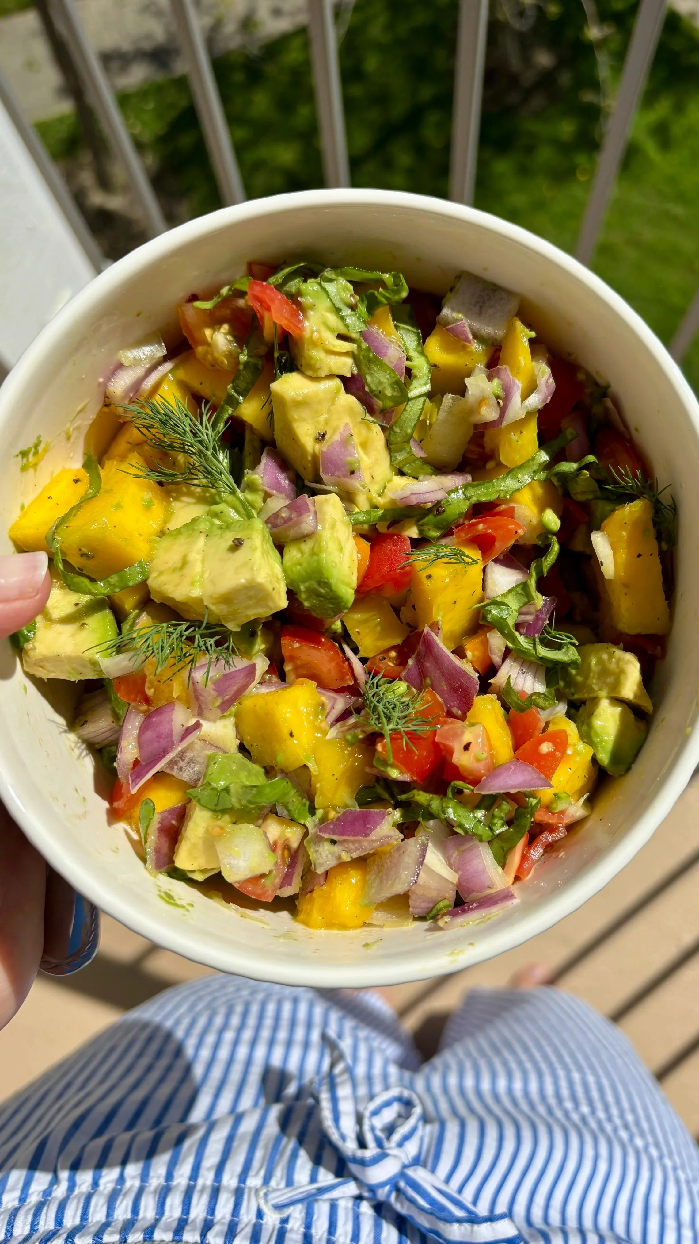 Mango Avocado Pico De Gallo