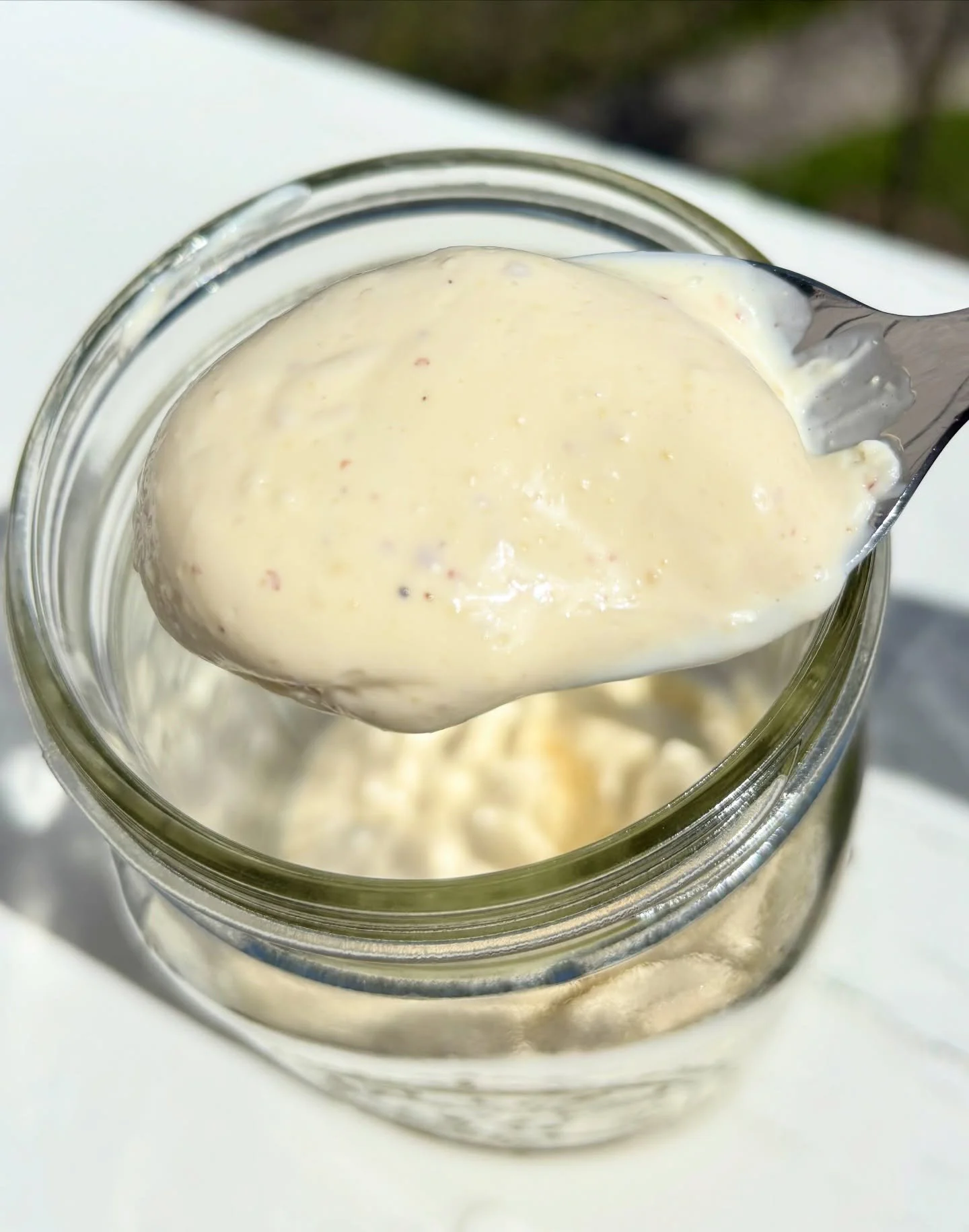 Homemade mayonnaise 🫙

It&rsquo;s creamy, thick, and way better than store-bought

Recipe is on my website. Link in bio 👆🏻

#recipeoftheday #mayonnaise #homemademayo #betterthanstorebought #saucerecipe