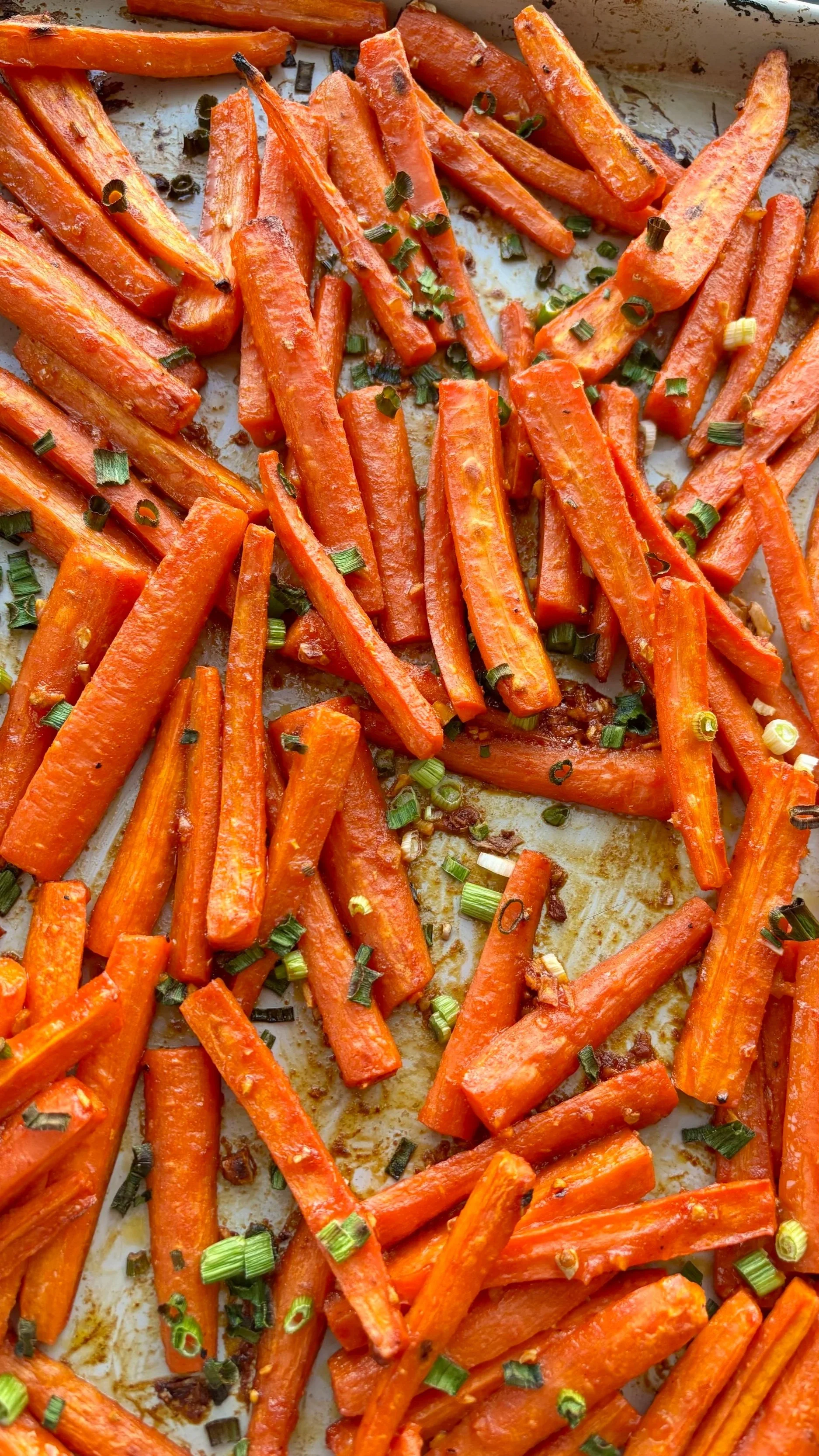Gochujang Garlic Carrots