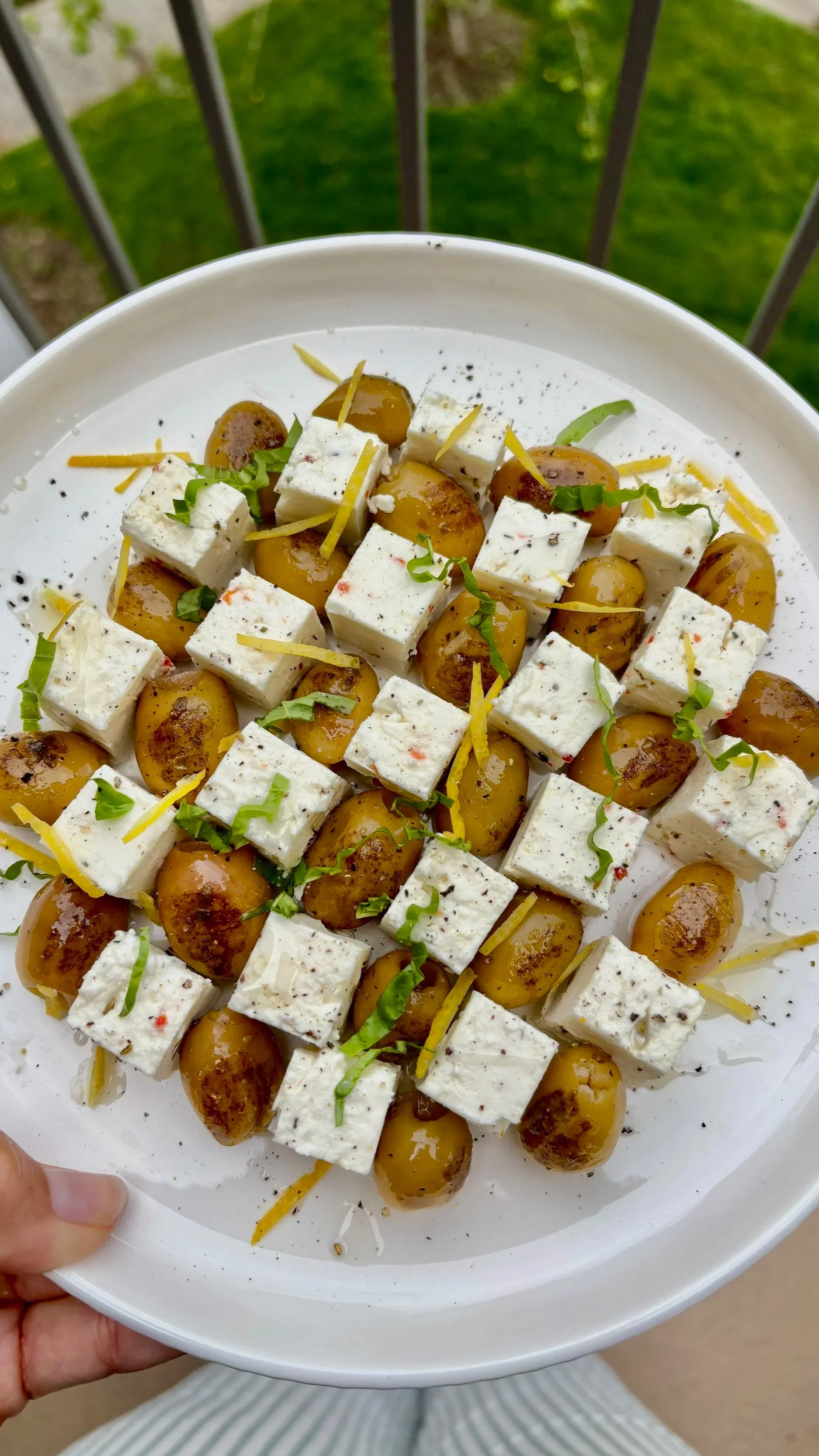 Olive &amp; Feta Checkerboard 