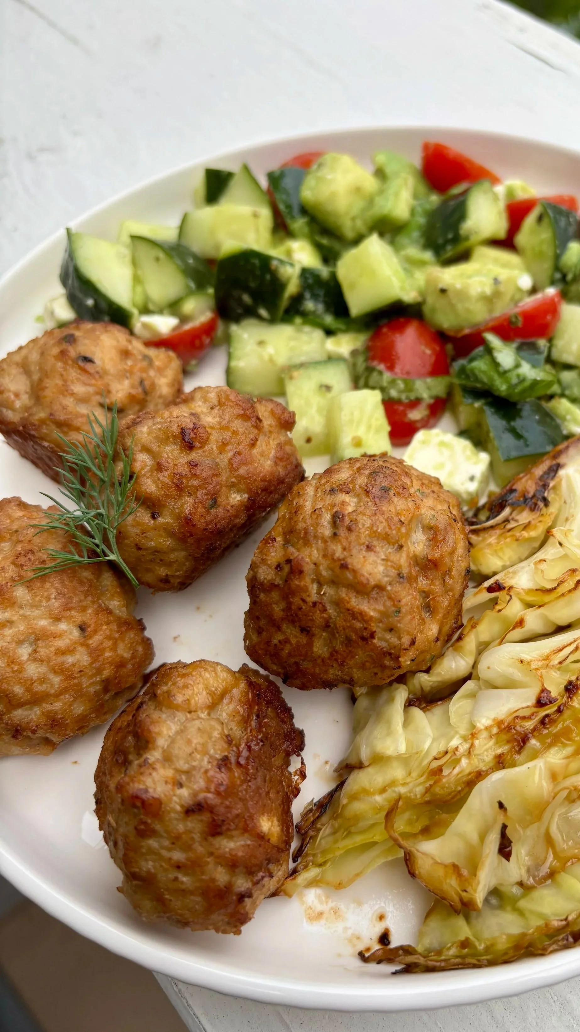 Greek Chicken Meatballs