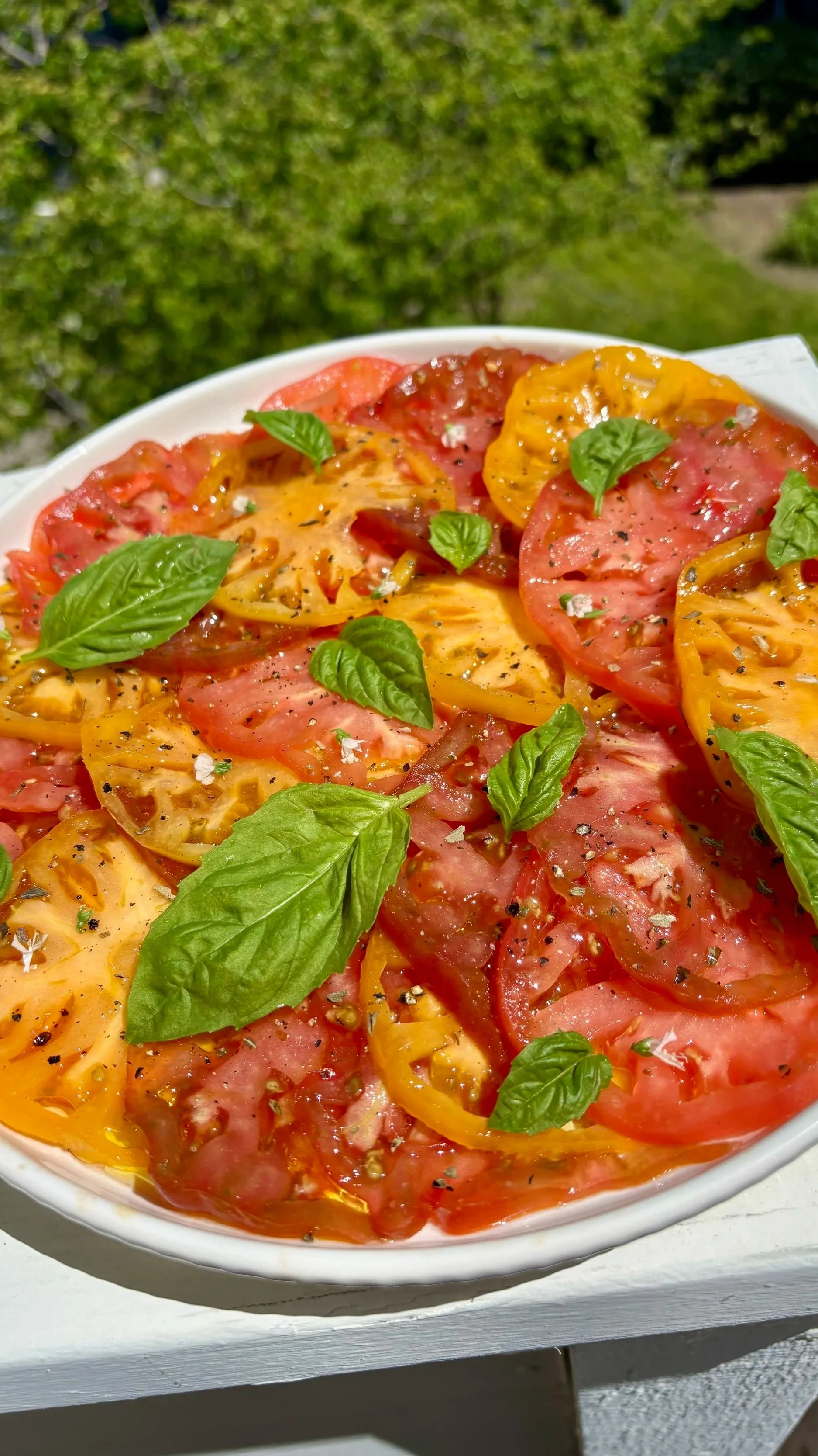 Heirloom Tomato Carpaccio