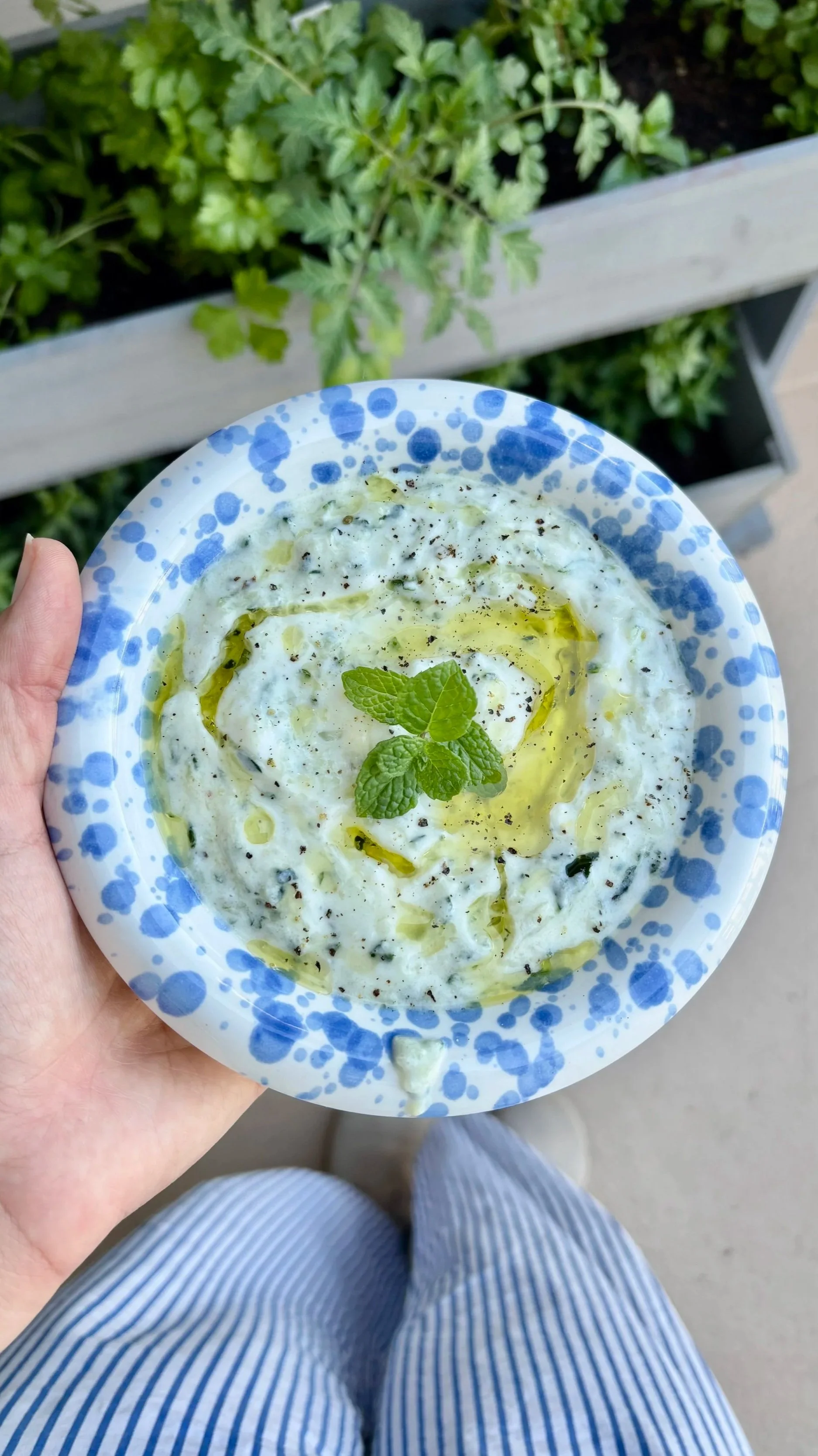 Roasted Garlic Tzatziki
