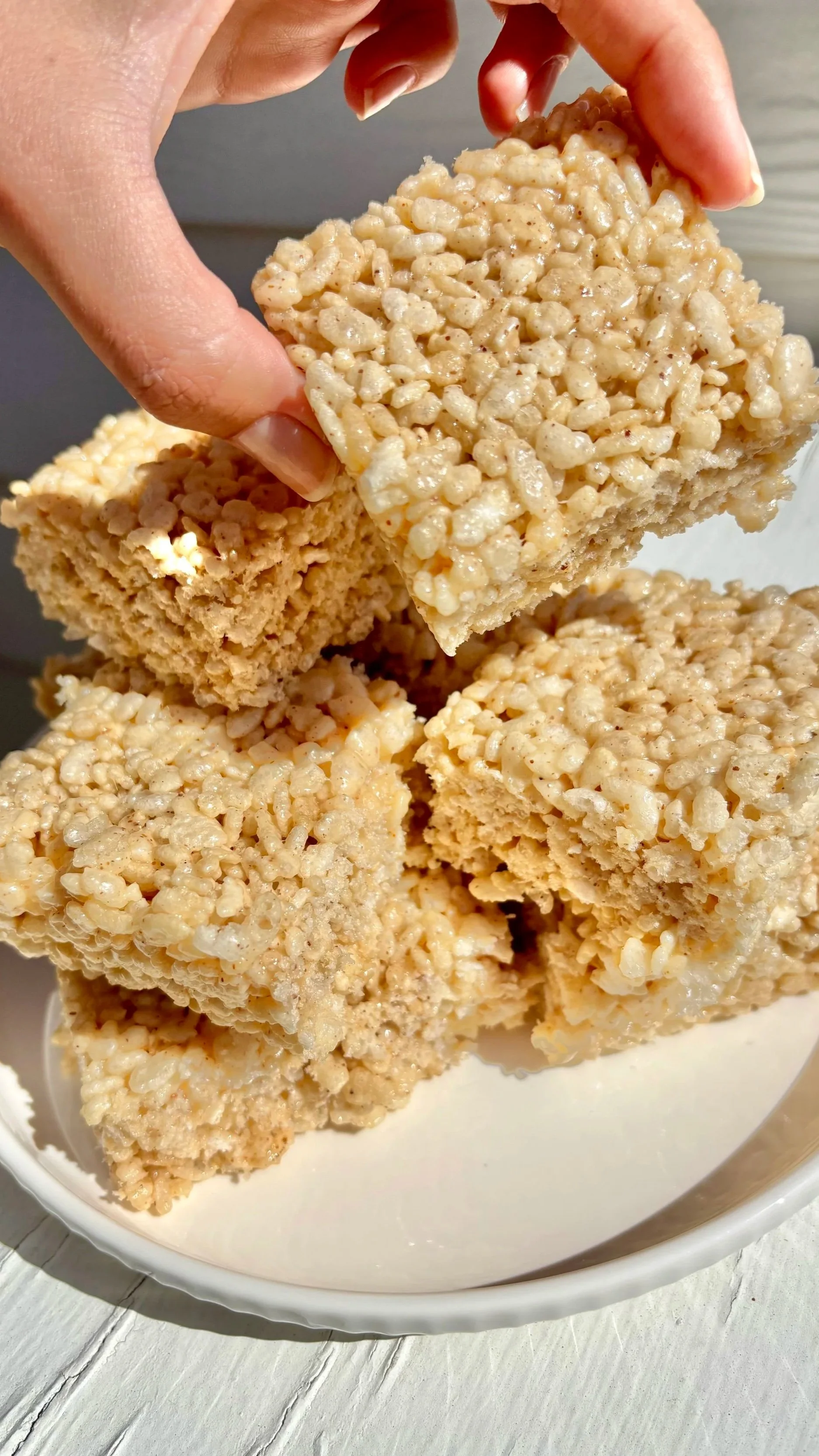 Healthier Rice Crispy Bars