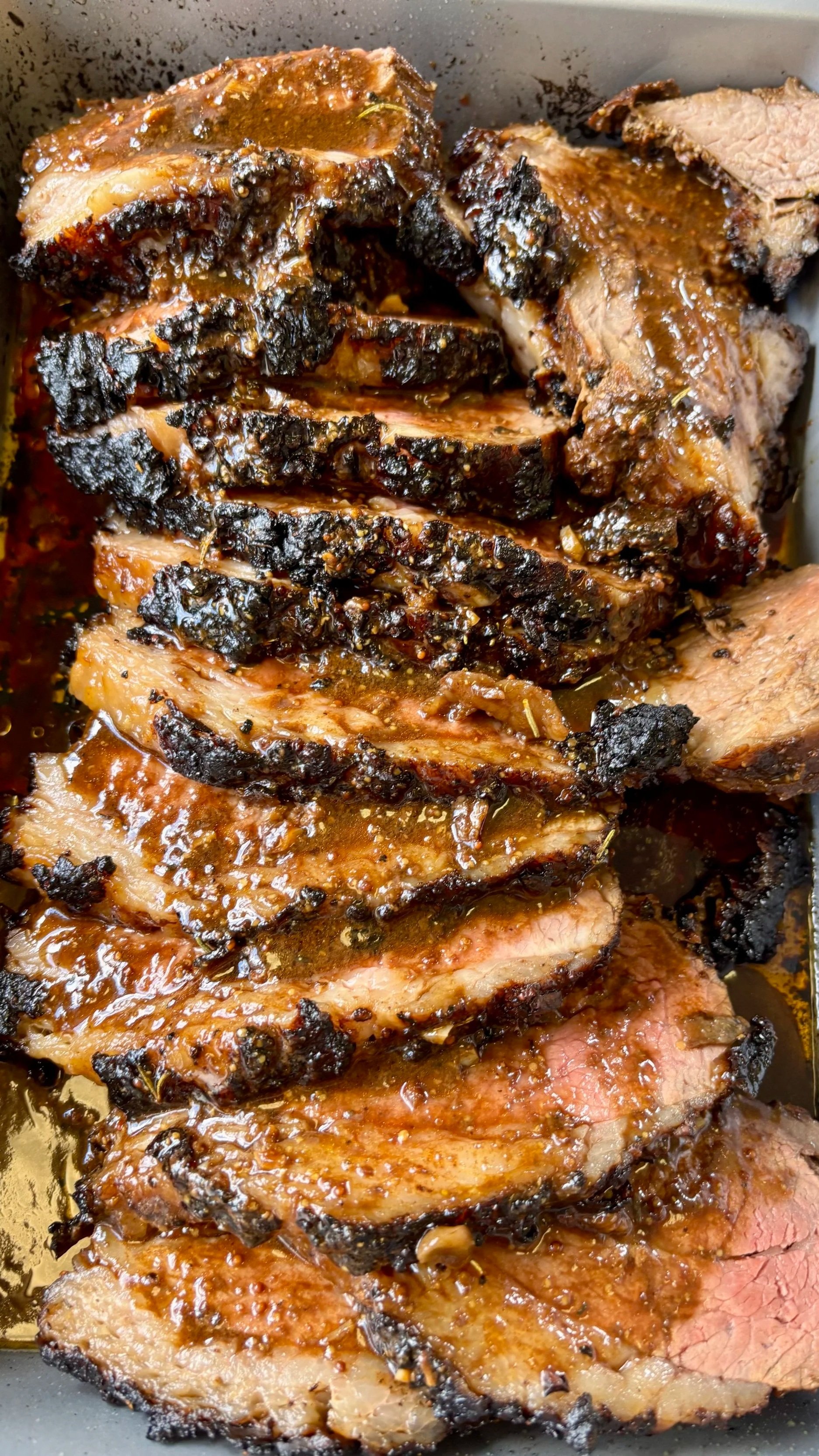 Roasted Soy, Balsamic, &amp; Mustard Beef Tri-Tip