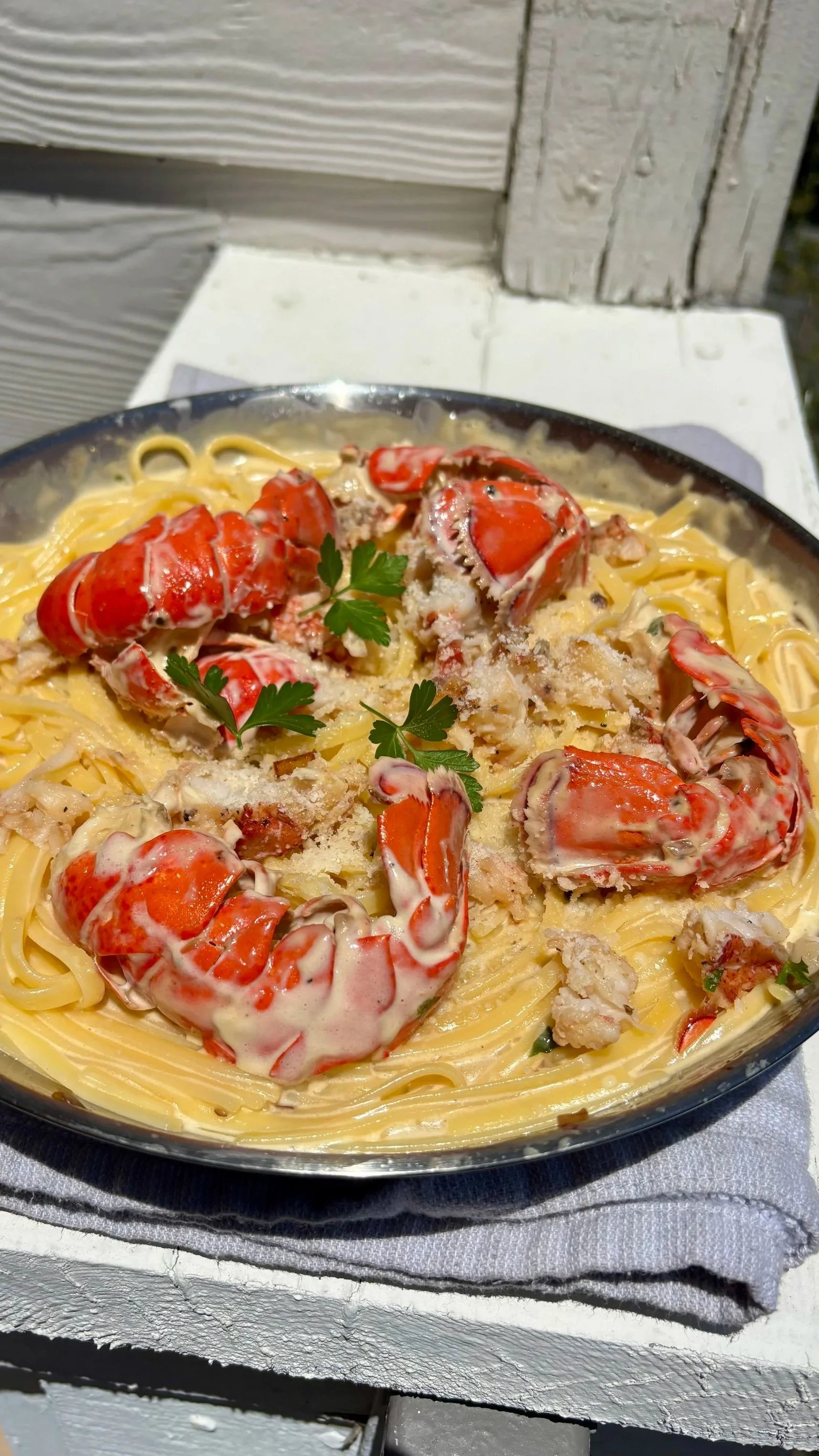 Creamy Lobster Tagliatelle