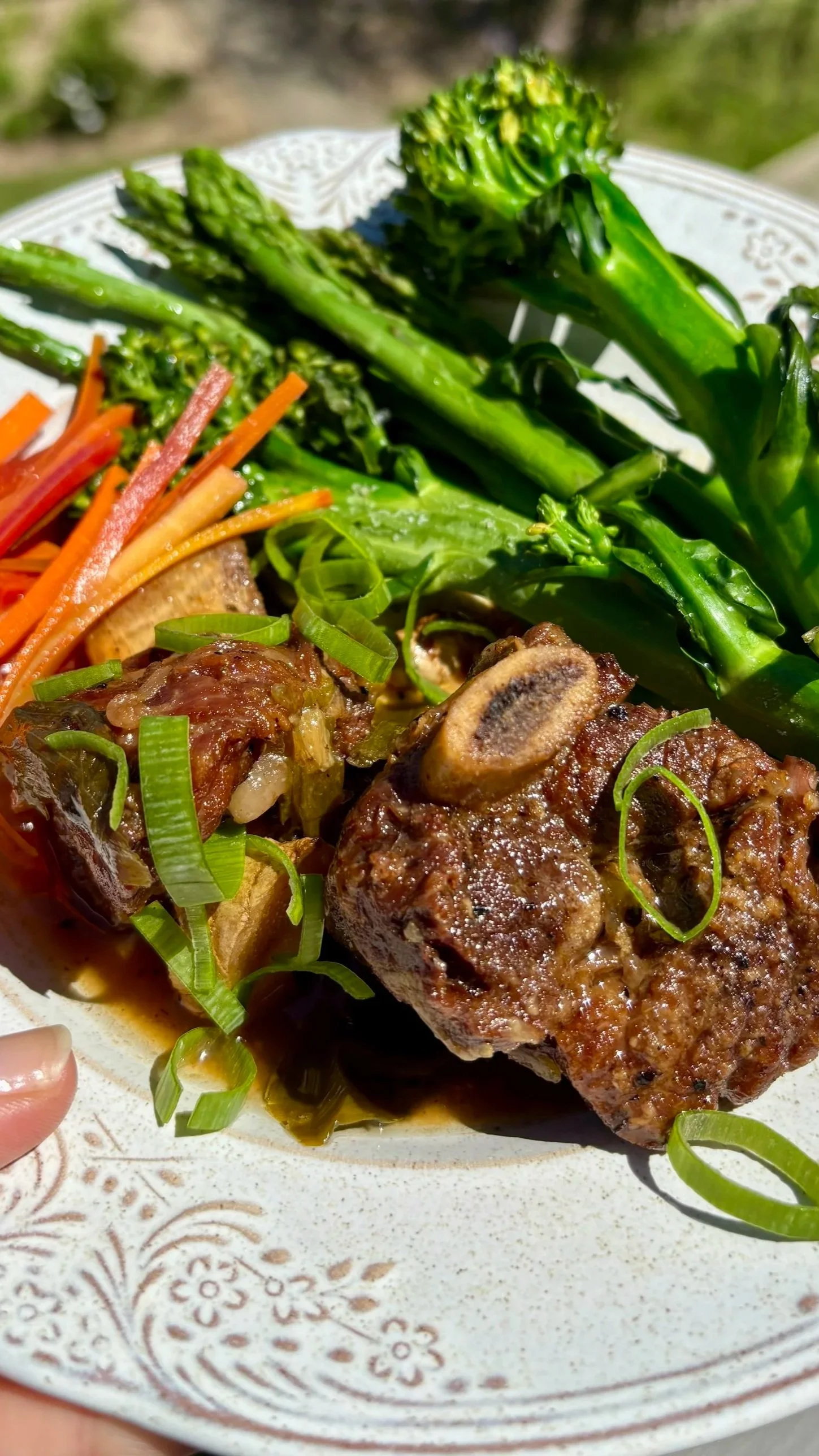Ginger Miso Slow-Cooked Beef Short Ribs