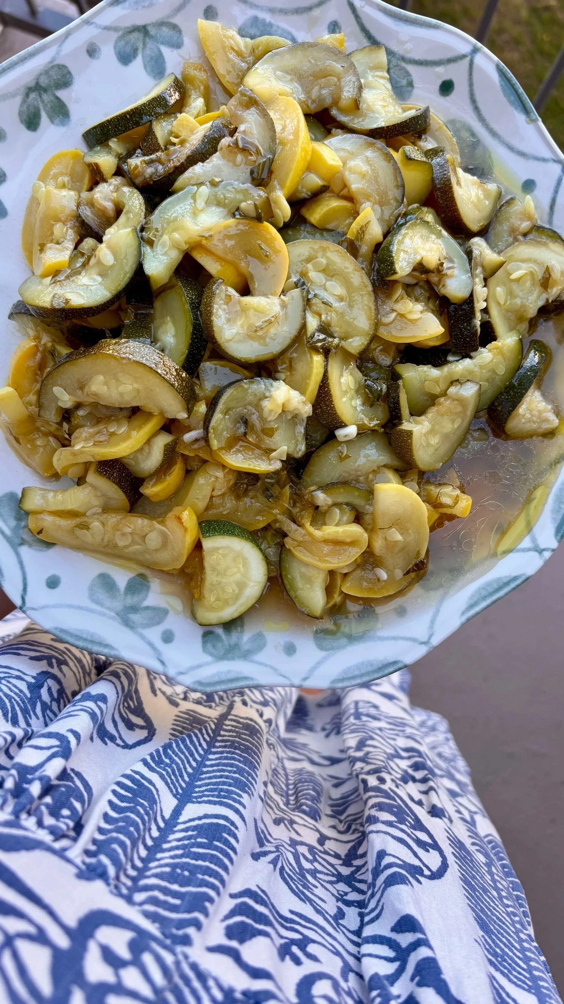 Italian Marinated Zucchini