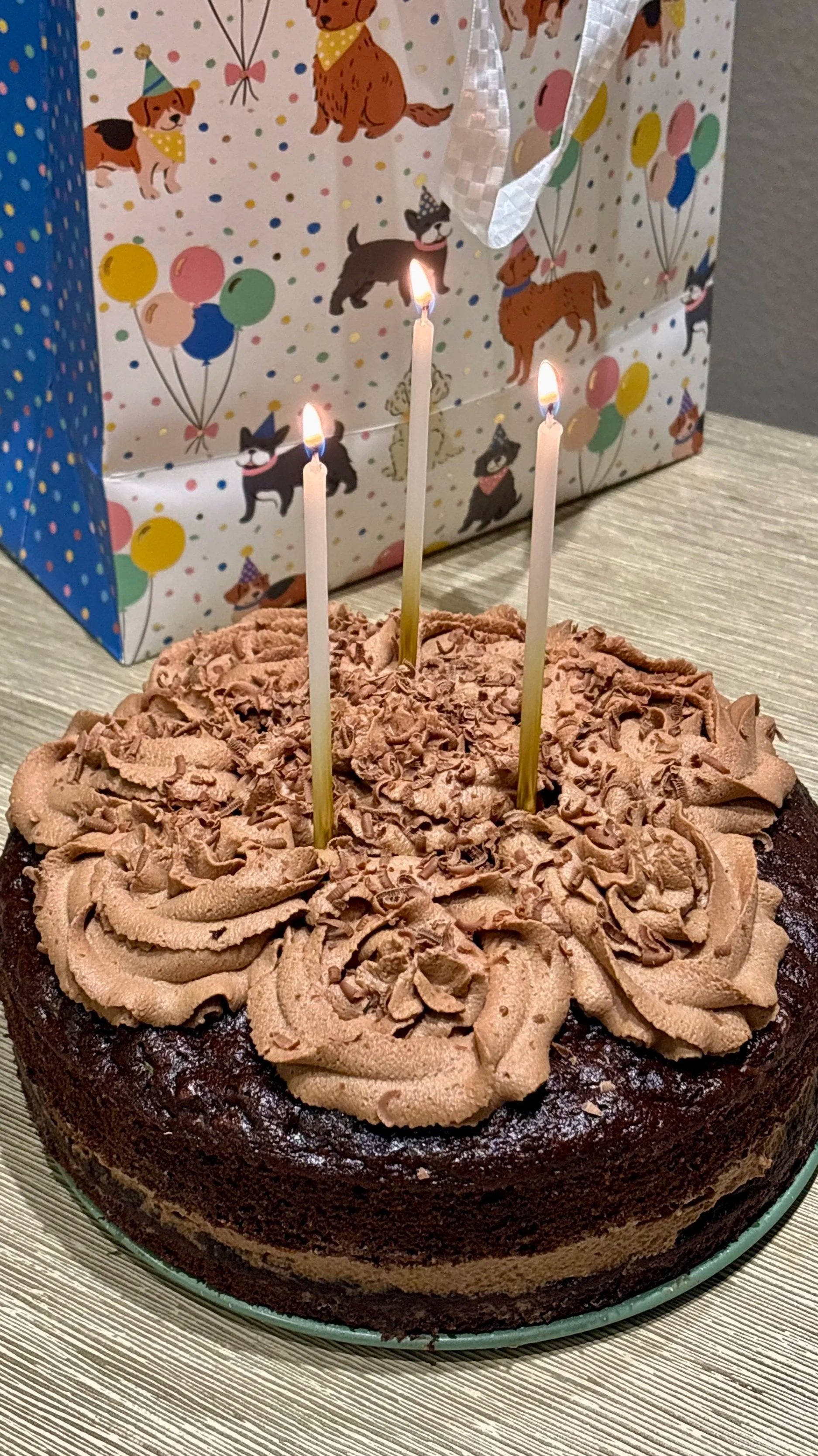 Zucchini Chocolate Cake with Whipped Chocolate Ganache Frosting