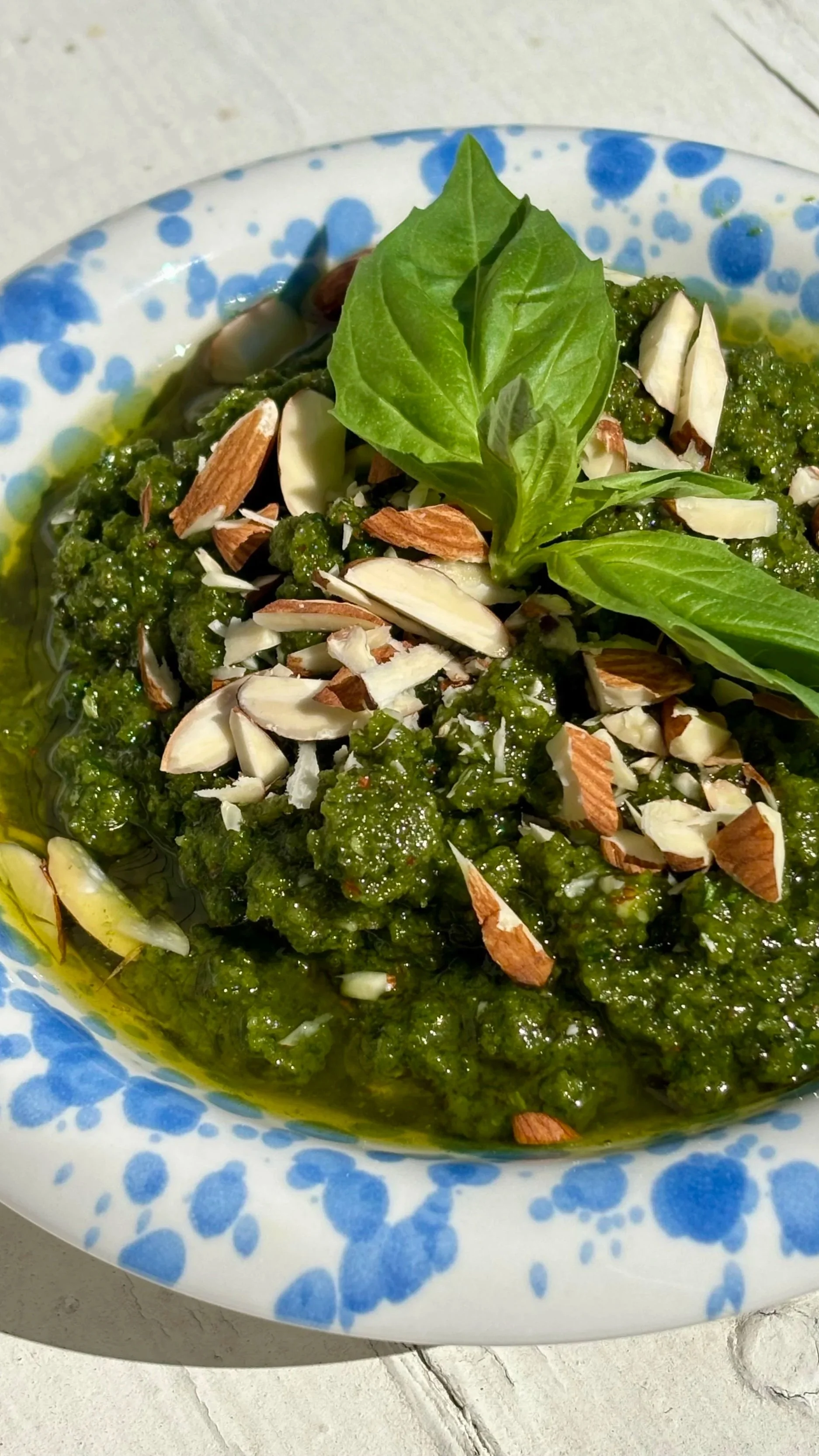 Basil and Almond Pesto